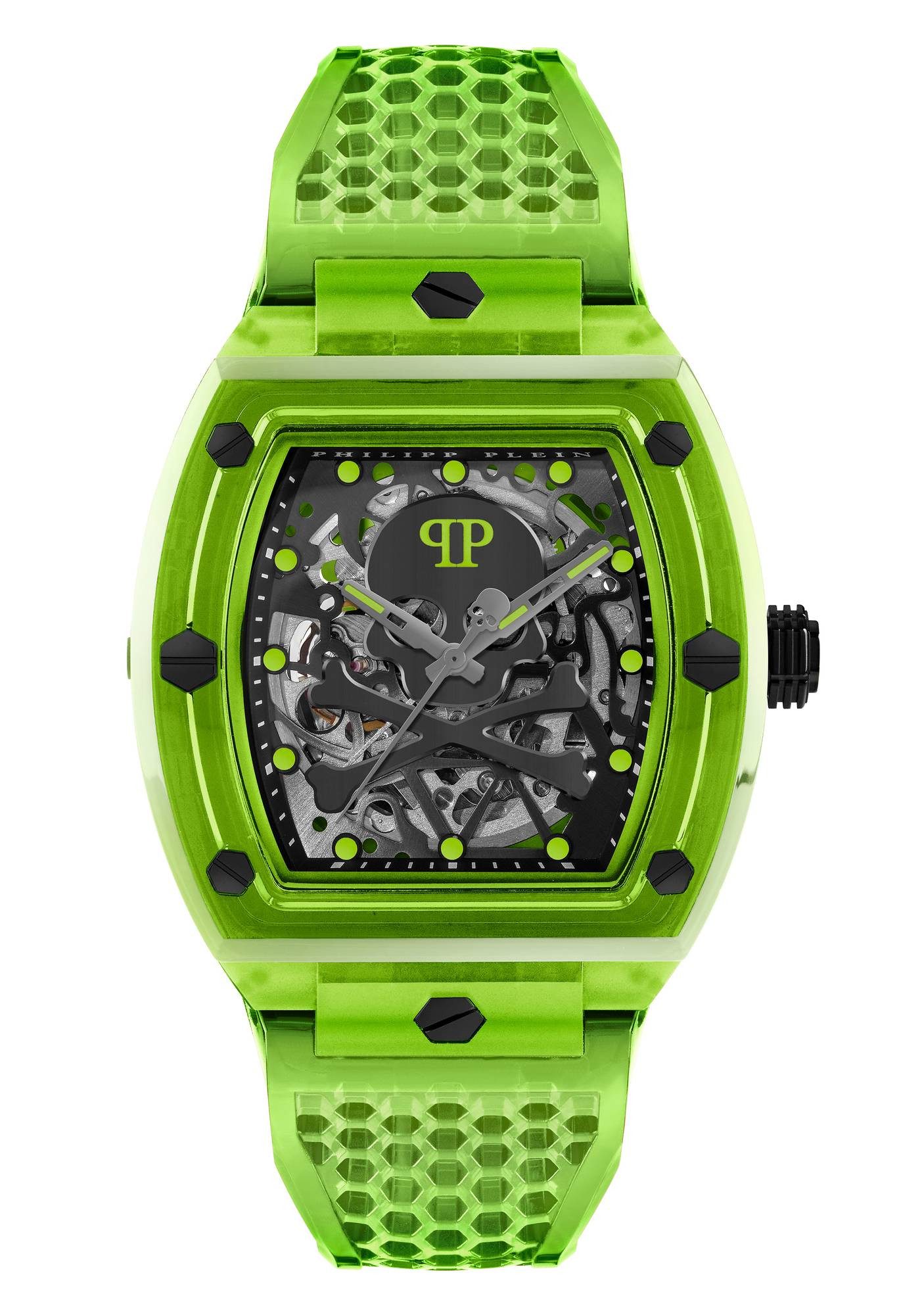 Automatikuhr The $keleton Crystal