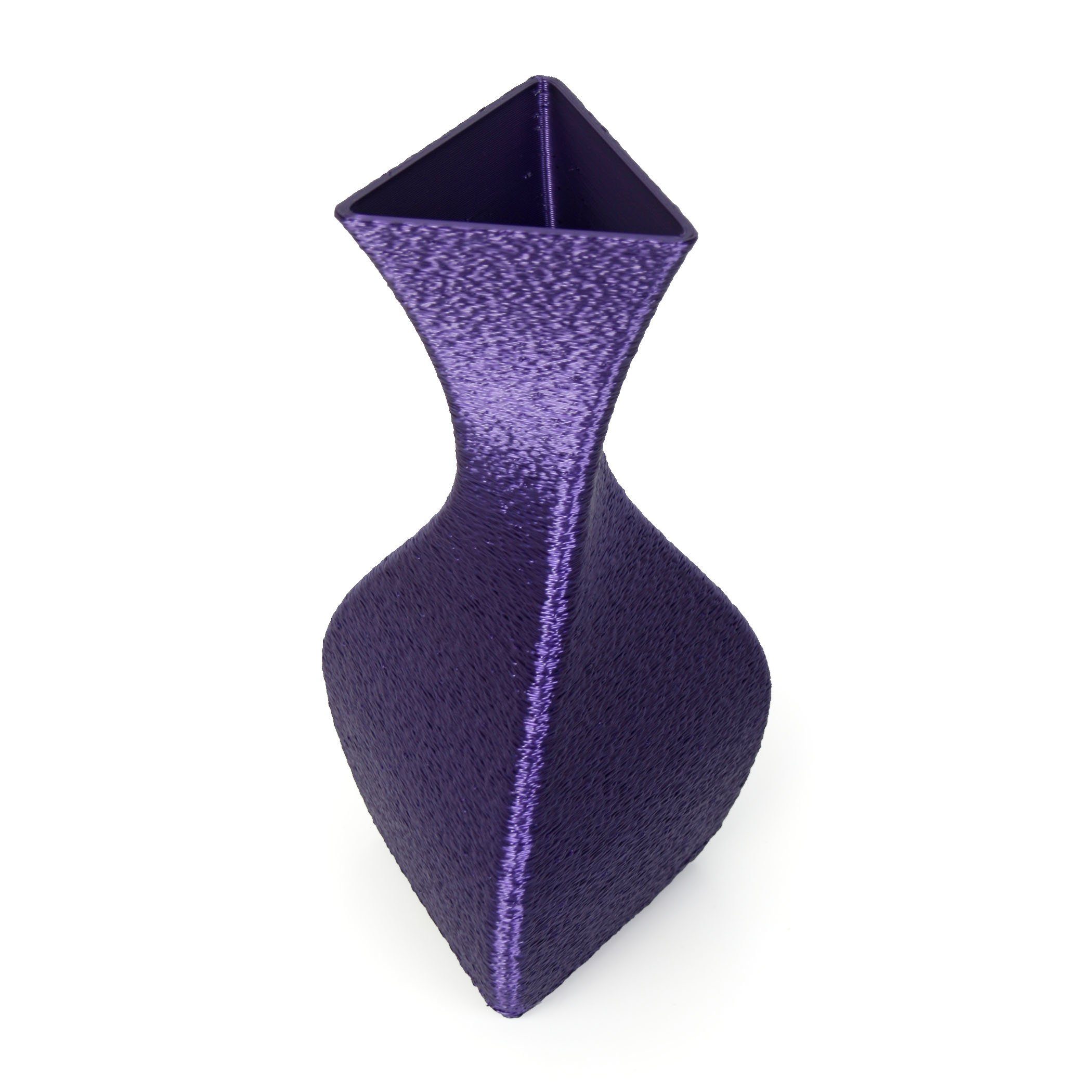 Rohstoffen; Feder Dekovase aus Designer Violet – Kreative aus & Bio-Kunststoff, wasserdicht Dekorative nachwachsenden Vase Blumenvase bruchsicher
