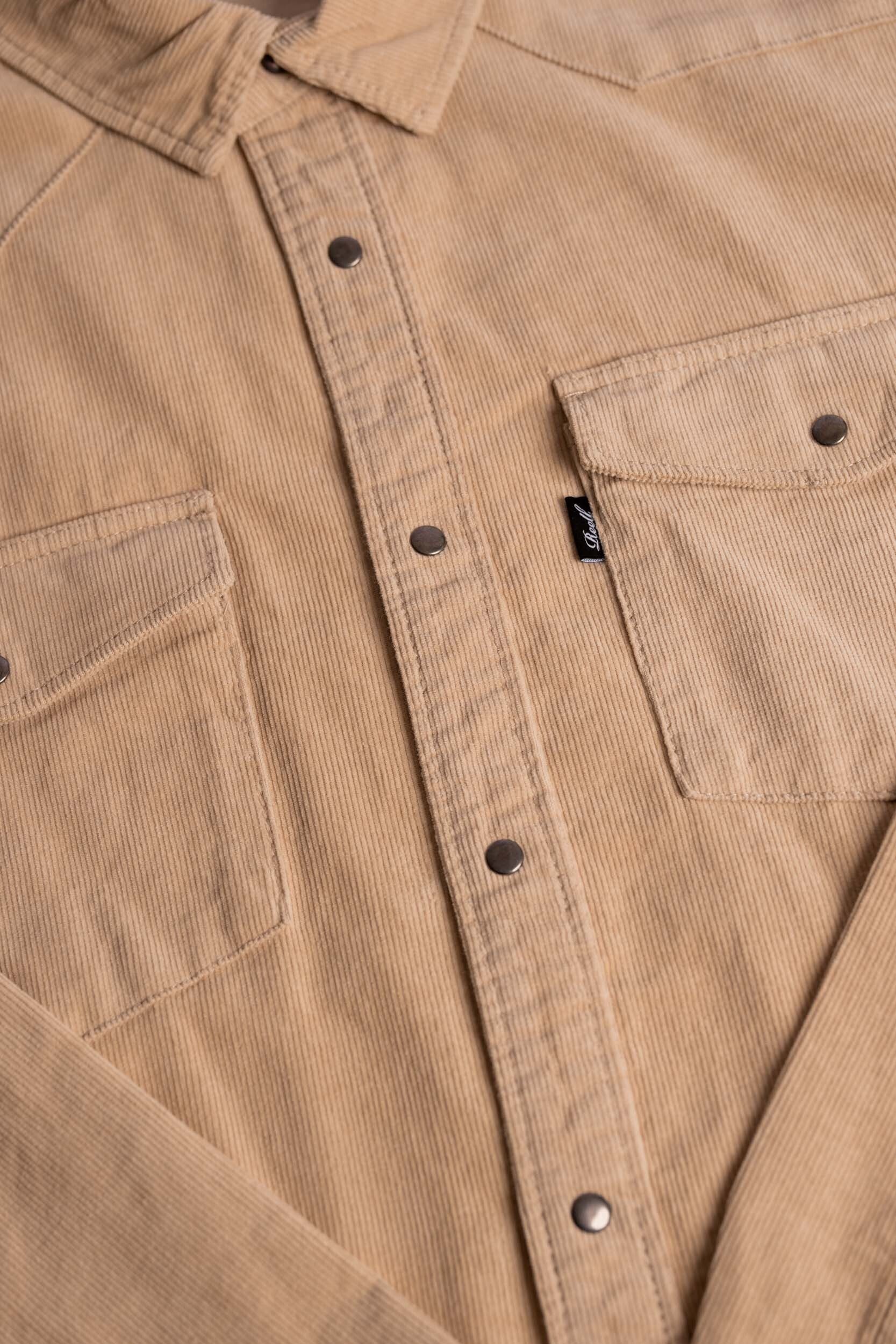 REELL Langarmhemd Western Cord