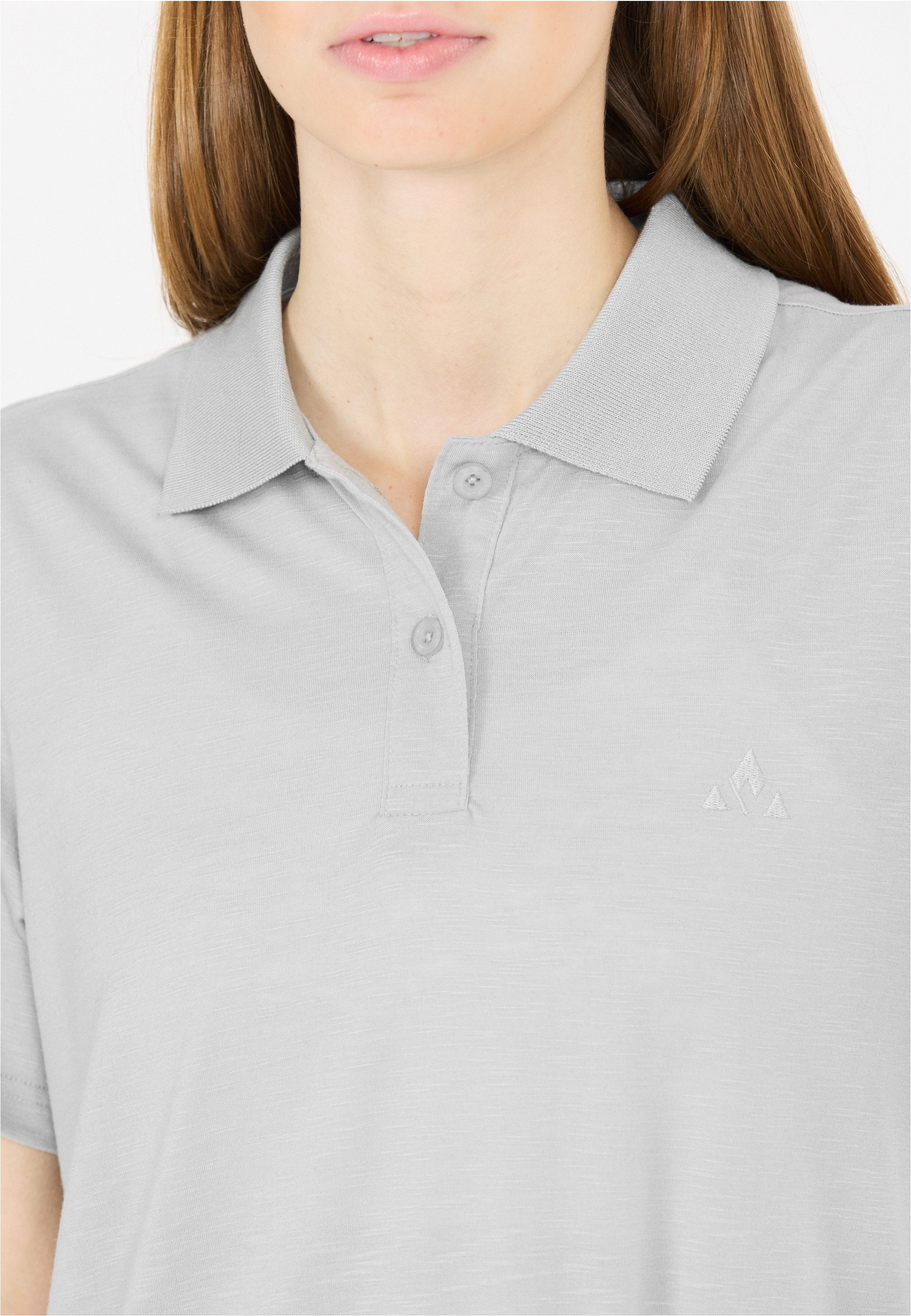 WHISTLER Langarm-Poloshirt Vale Aus leichtem Material