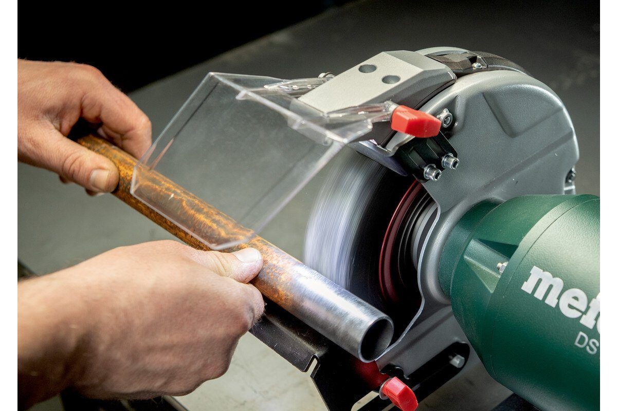 metabo Kombischleifer DS 150 Plus, max. 2980 U/min, Doppelschleifmaschine im Karton