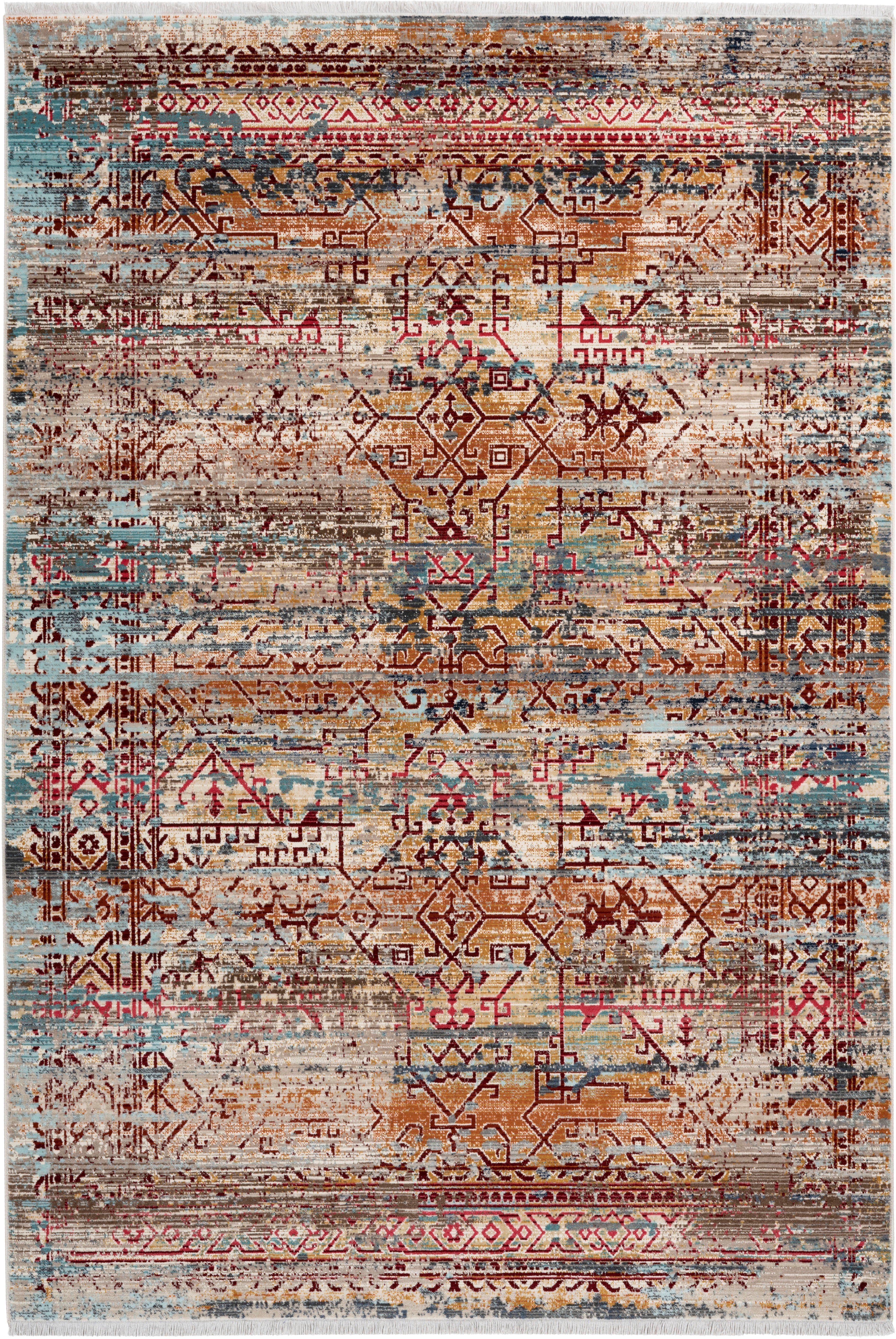 Obsession Teppich My Inca 356, rechteckig, Höhe: 6 mm, Kurzflor, modernes D günstig online kaufen