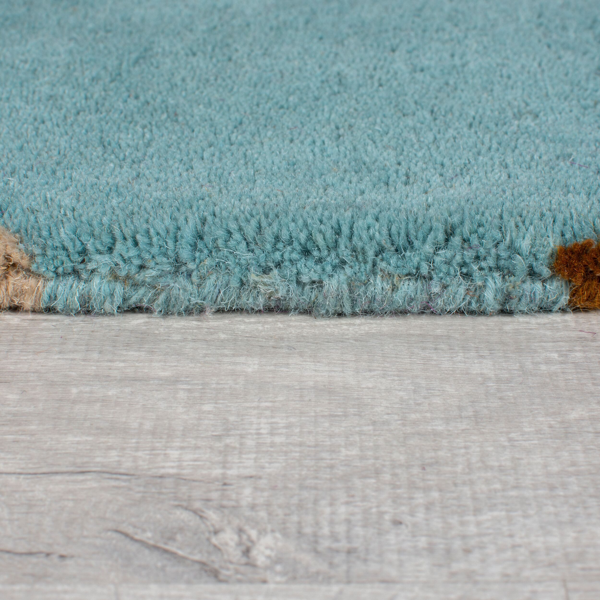 FLAIR RUGS Wollteppich Mia Arch, rechteckig, Höhe: 12 mm, mit gebogener Kantenform