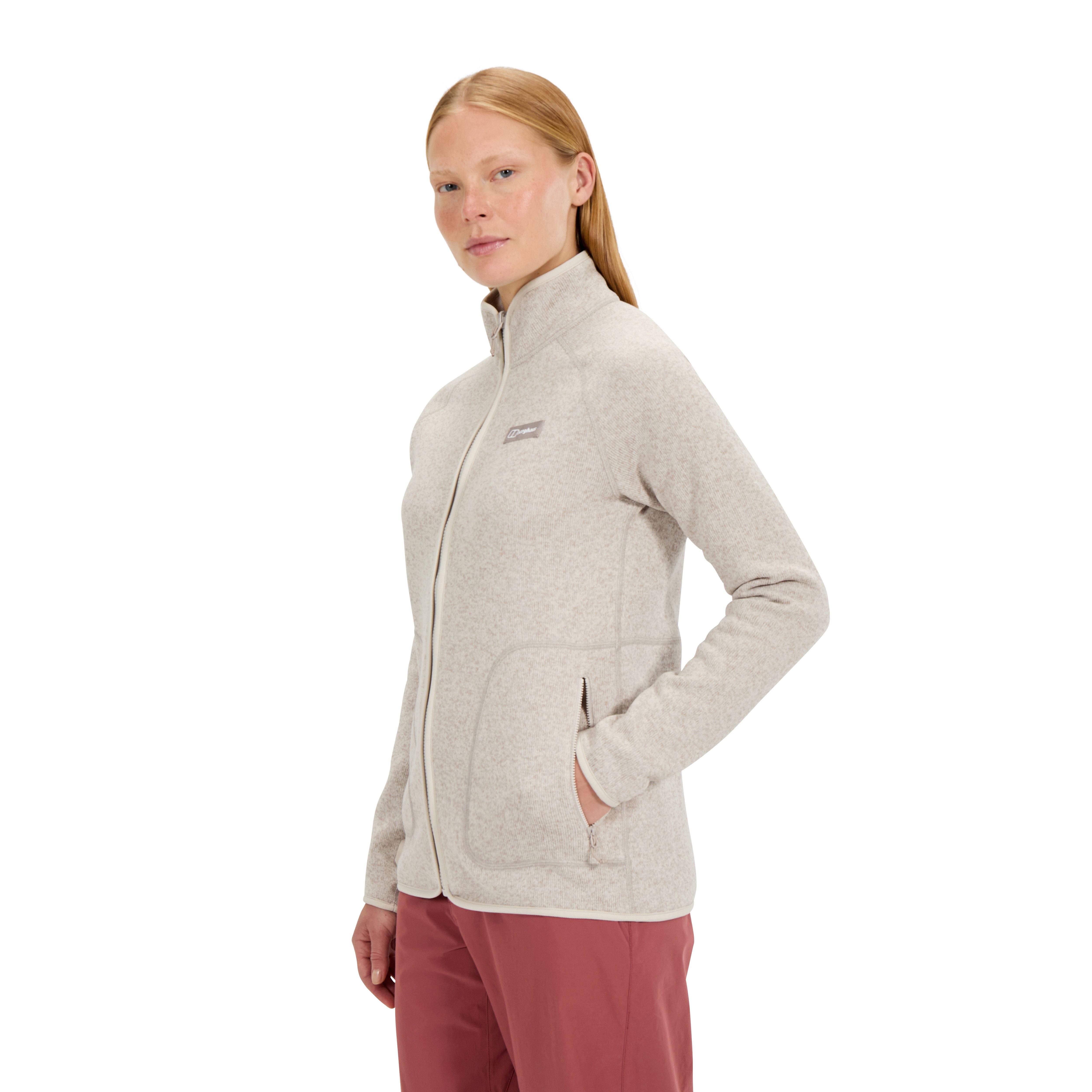 Berghaus Fleecejacke ASTERBY IA JACKET für Wandern und Trekking, mit InterActive-Reißverschluss