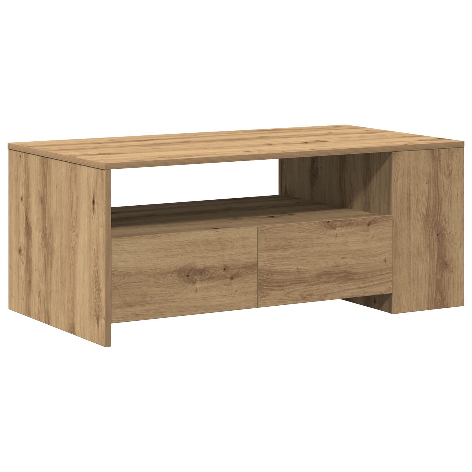 vidaXL Couchtisch Couchtisch Handwerkliche Eiche Holz günstig online kaufen