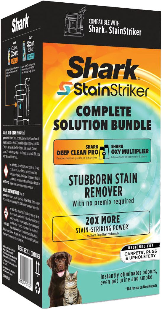 Shark StainStriker Reinigungsmittel-Set XSKBSBND200EUT Fleckentferner (2-St. Reinigungsmittel Set)