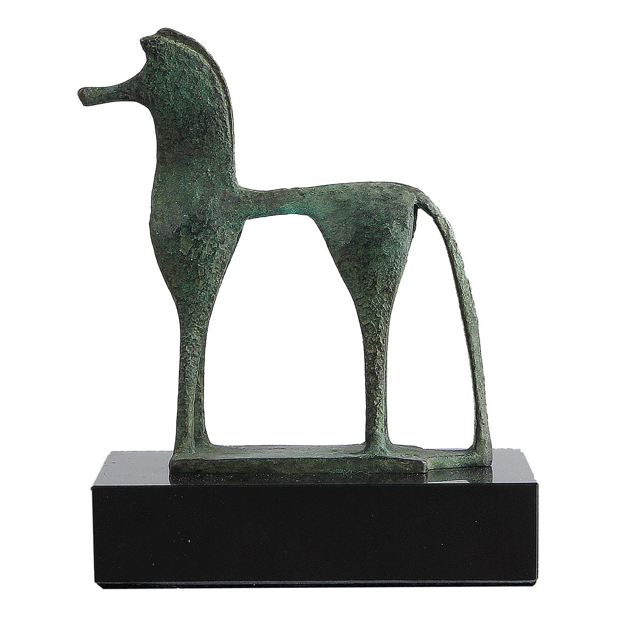 Skulptur Paris - Musée des Arts asiatiques–Guimet - Small Greek horse - Bronze
