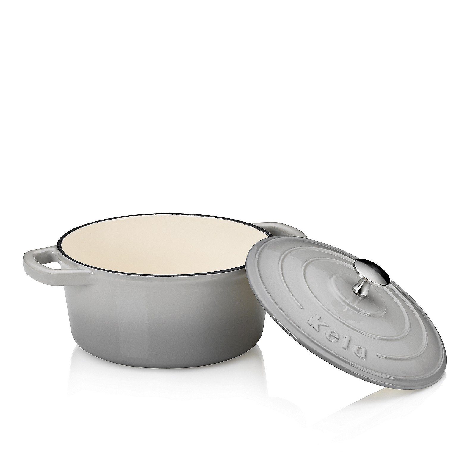 kela Bräter Calido, emailliert, gute Wärmespeicherung, Induktion, Allherdboden, bis 300°C
