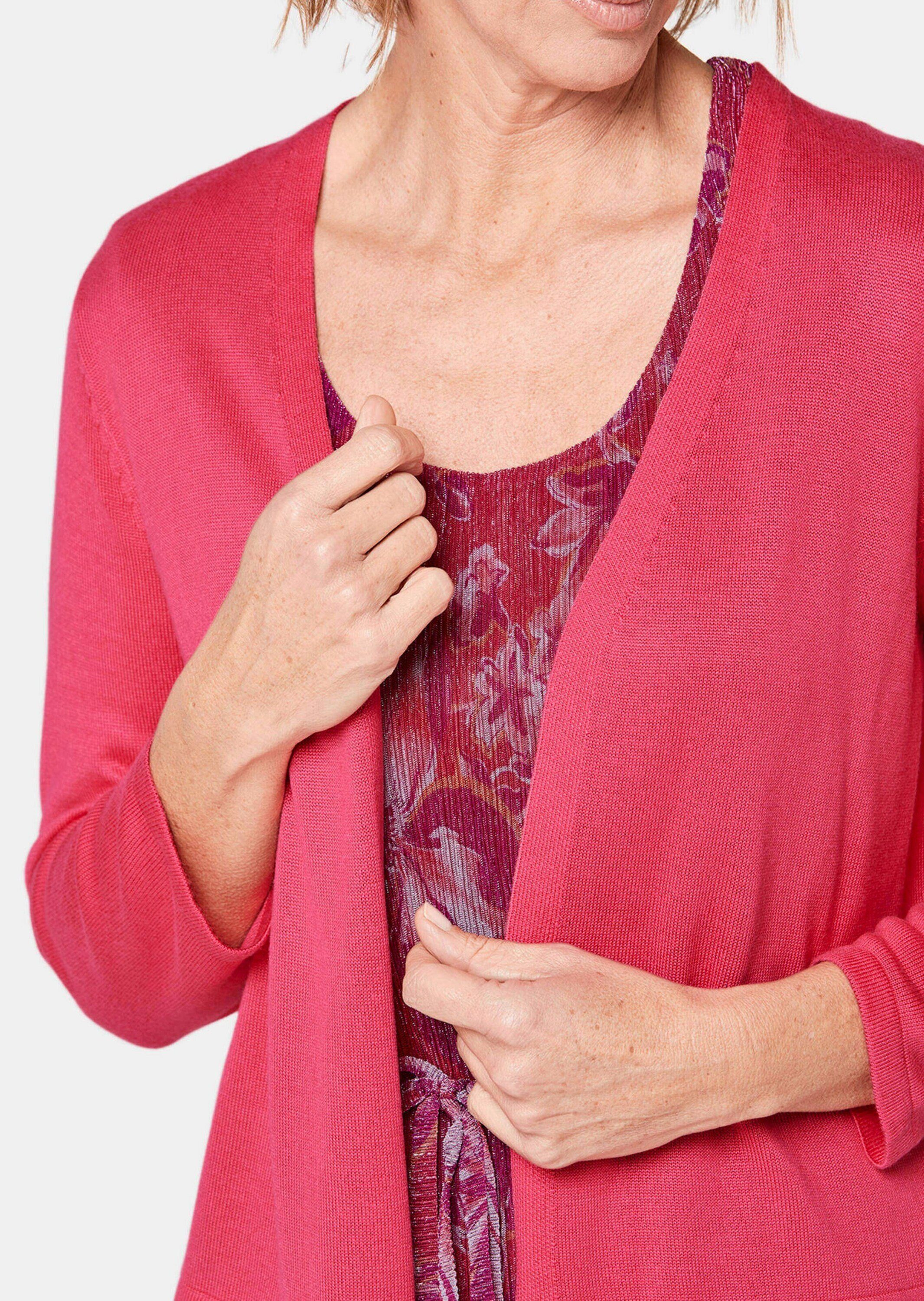 GOLDNER Strickjacke Wunderbar leichter Strick-Bolero