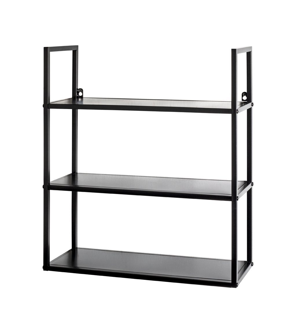 freiraum Wandregal 25564, in schwarz, Metall günstig online kaufen