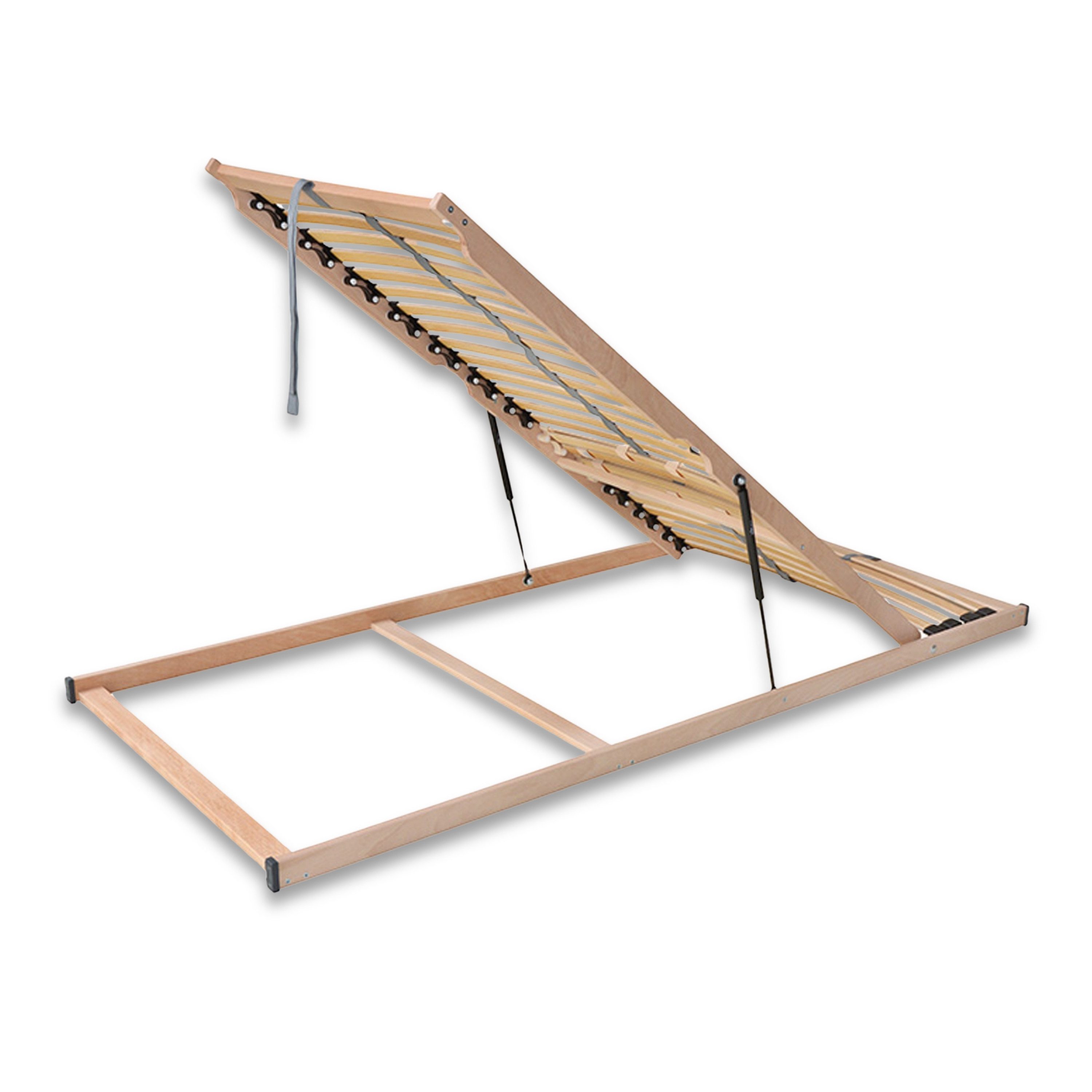 Lattenrost Lattenrost mit Bettkastenfunktion, Öffnung Vorn, Links oder Rechts, Betten-ABC, Kopfteil Öffnung nach Vorn, Fußteil Öffnung nach Vorn, Optimale Anpassung an den Körper, besondere Langlebigkeit, stabil