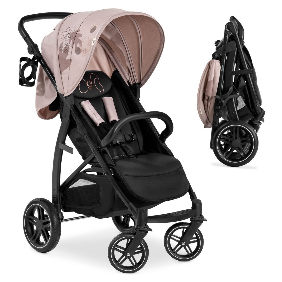 Kinder-Buggy Rapid 4D - Disney - Minnie Mouse Rose