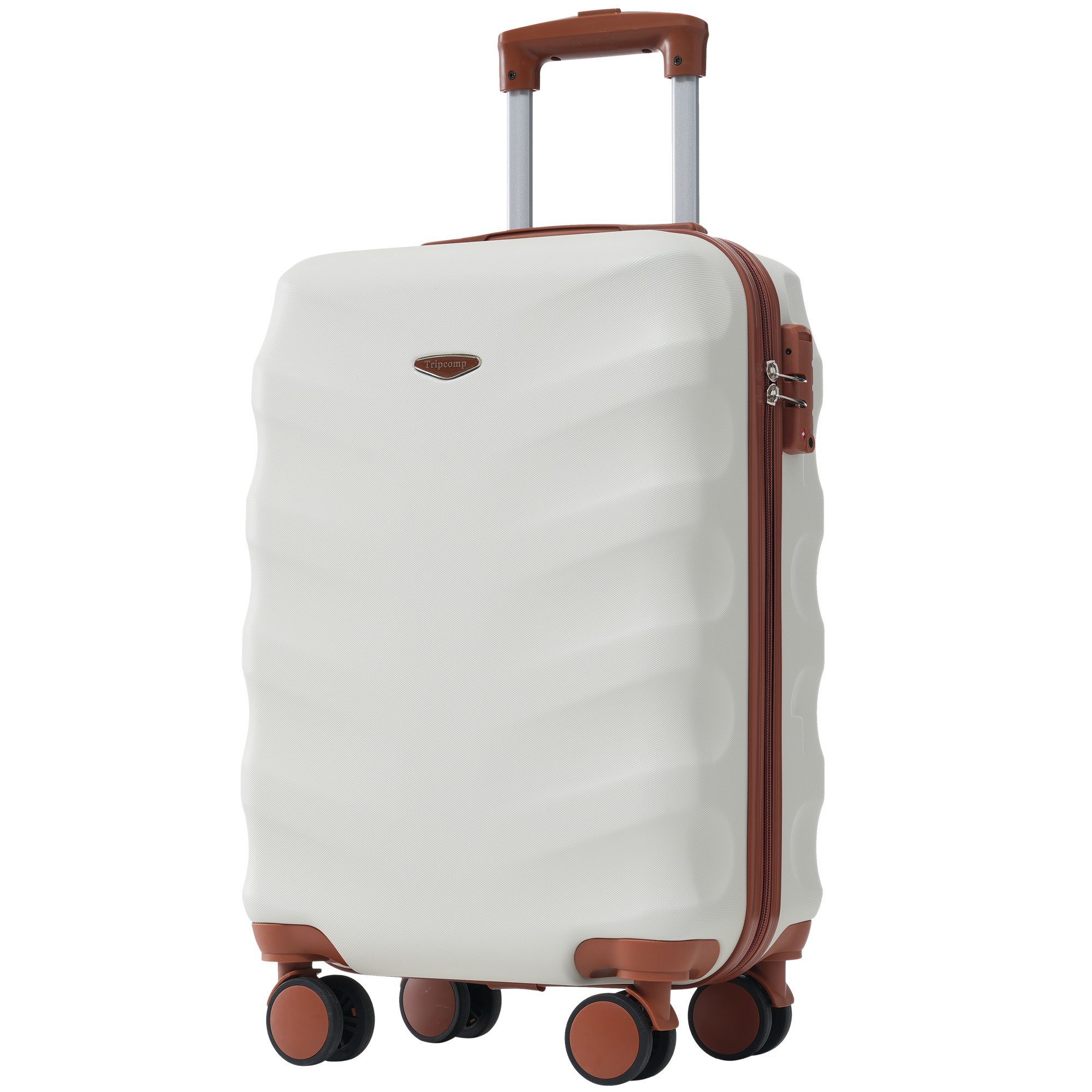 OKWISH Hartschalen-Trolley Reisekoffer, 4 Rollen, ABS-Material günstig online kaufen