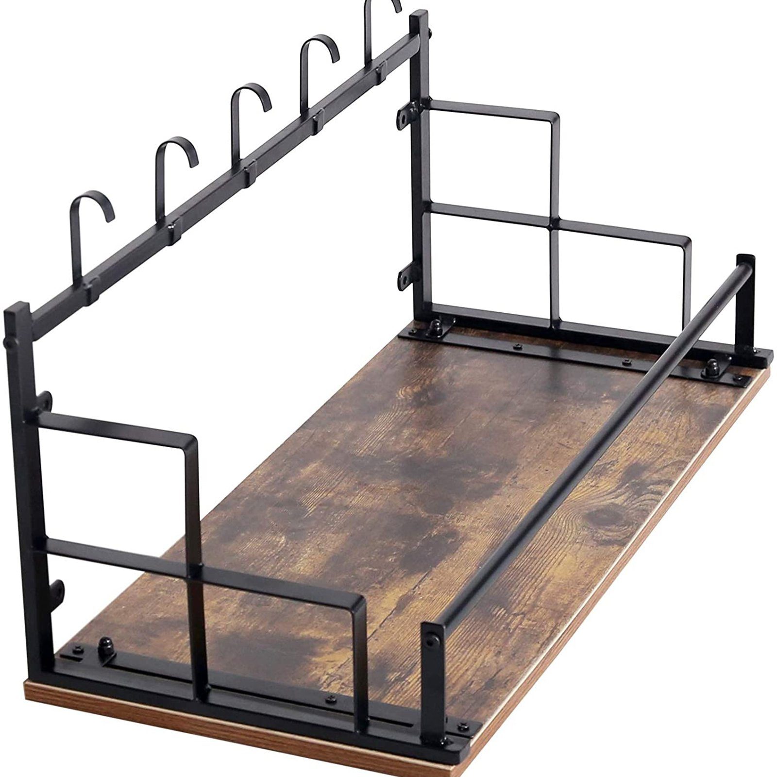 MIADOMODO Garderobenpaneel MIADOMODO® Wandgarderobe mit Ablage - 66.5 x 30 günstig online kaufen