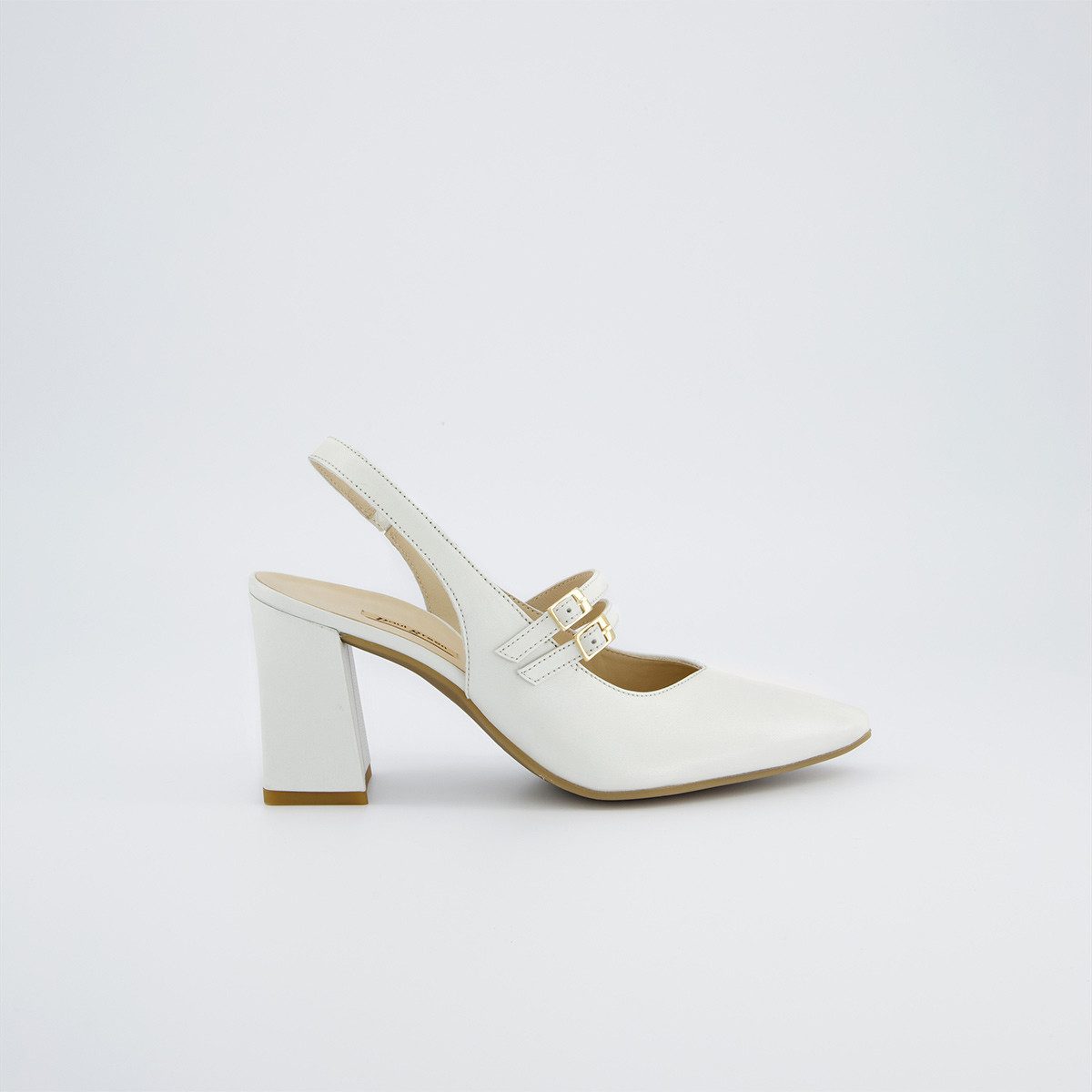 Paul Green Paul Green 6151-047, Peeptoes & Босоножки, Weiß, Damen Peeptoepumps