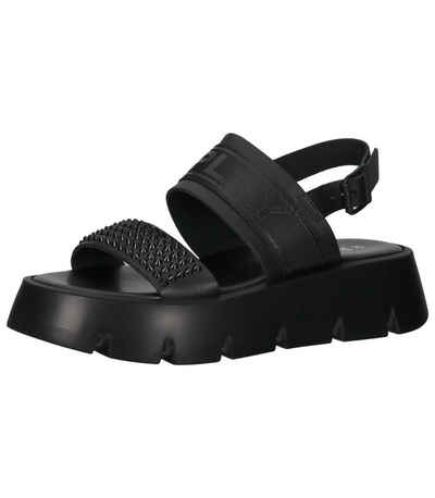 Replay Sandalen Leder Plateausandaletten