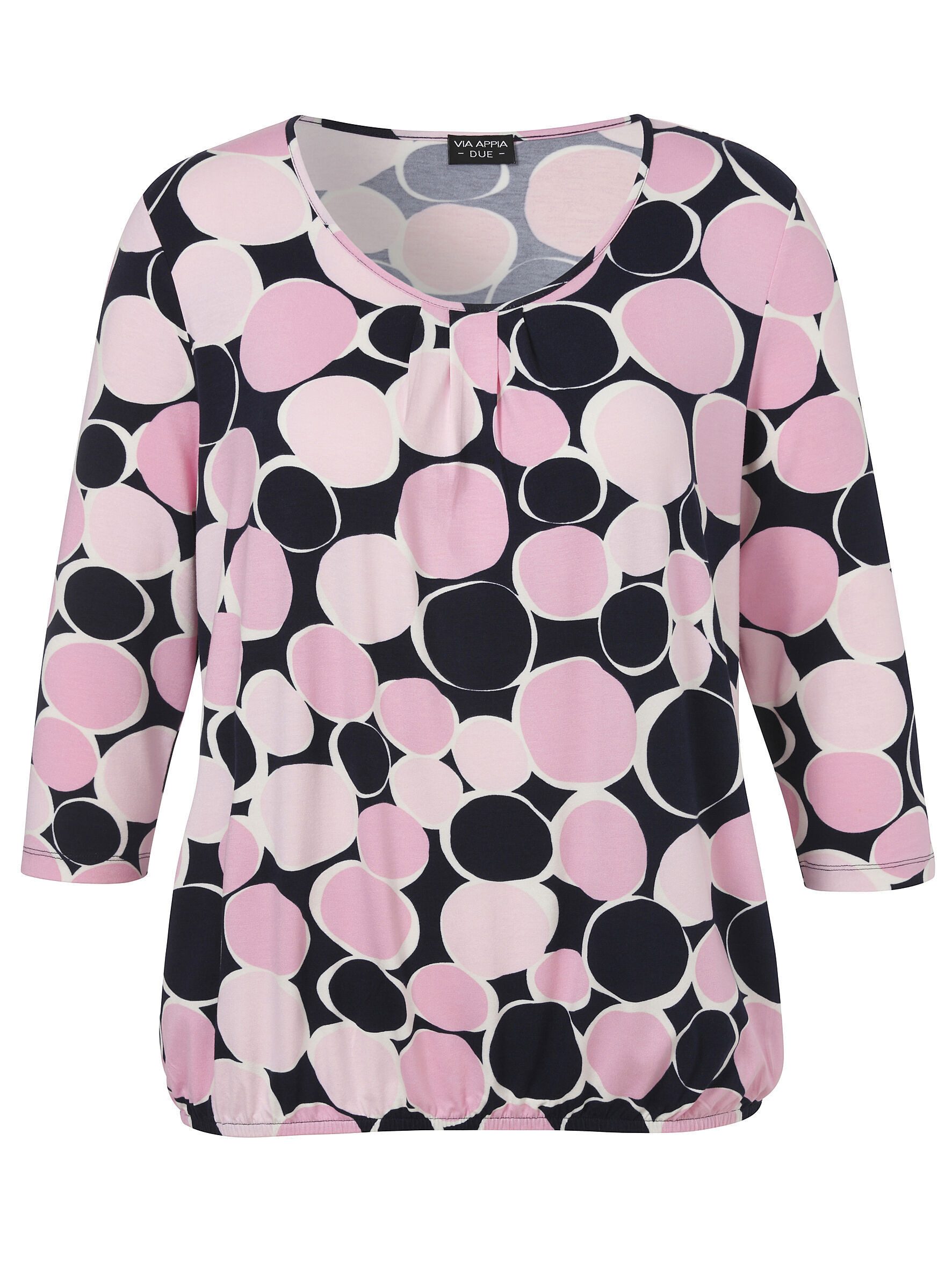 VIA APPIA DUE Rundhalsshirt (1-tlg) in großen Größen