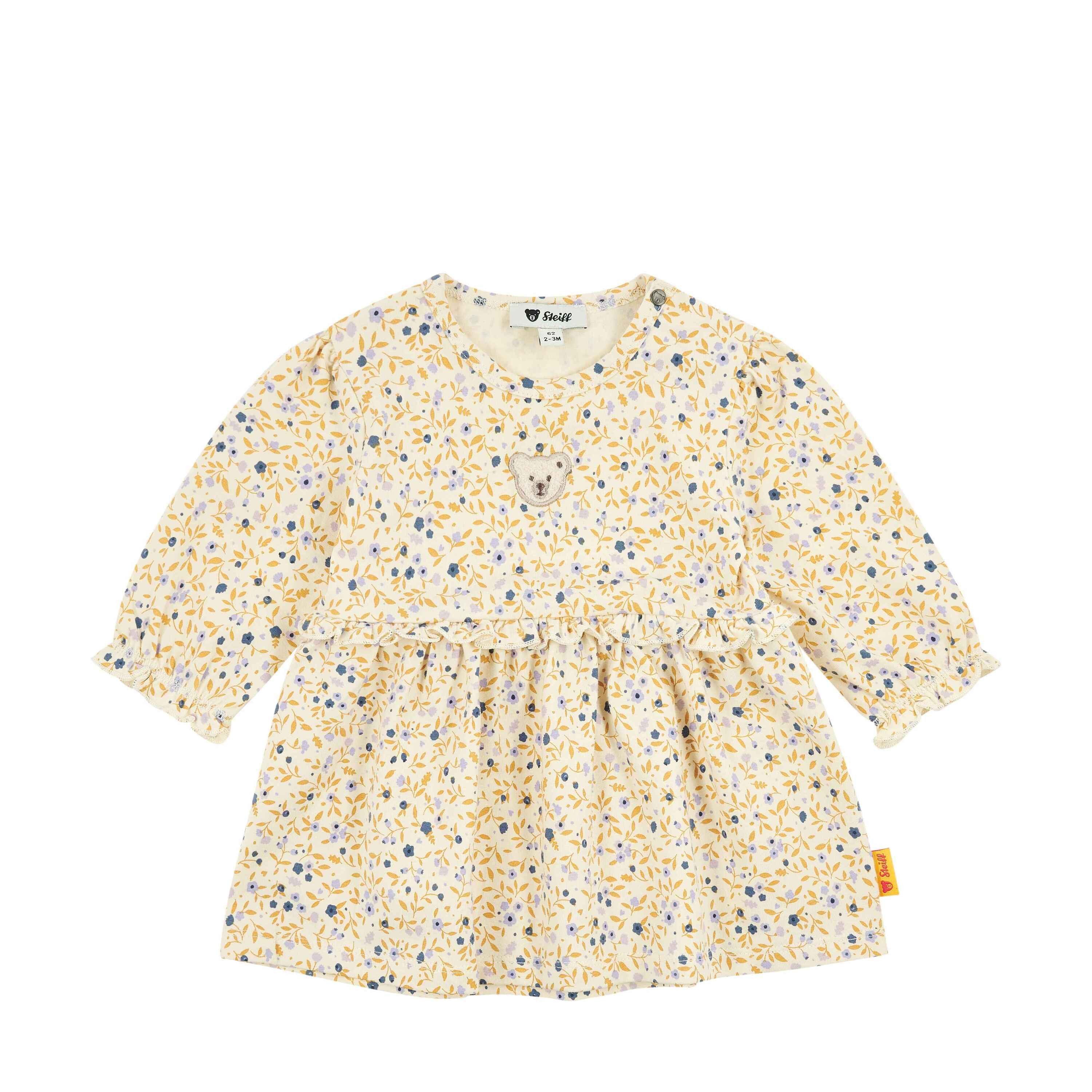Steiff Trägerkleid Jersey Kleid Woof & Fluff, Softbund