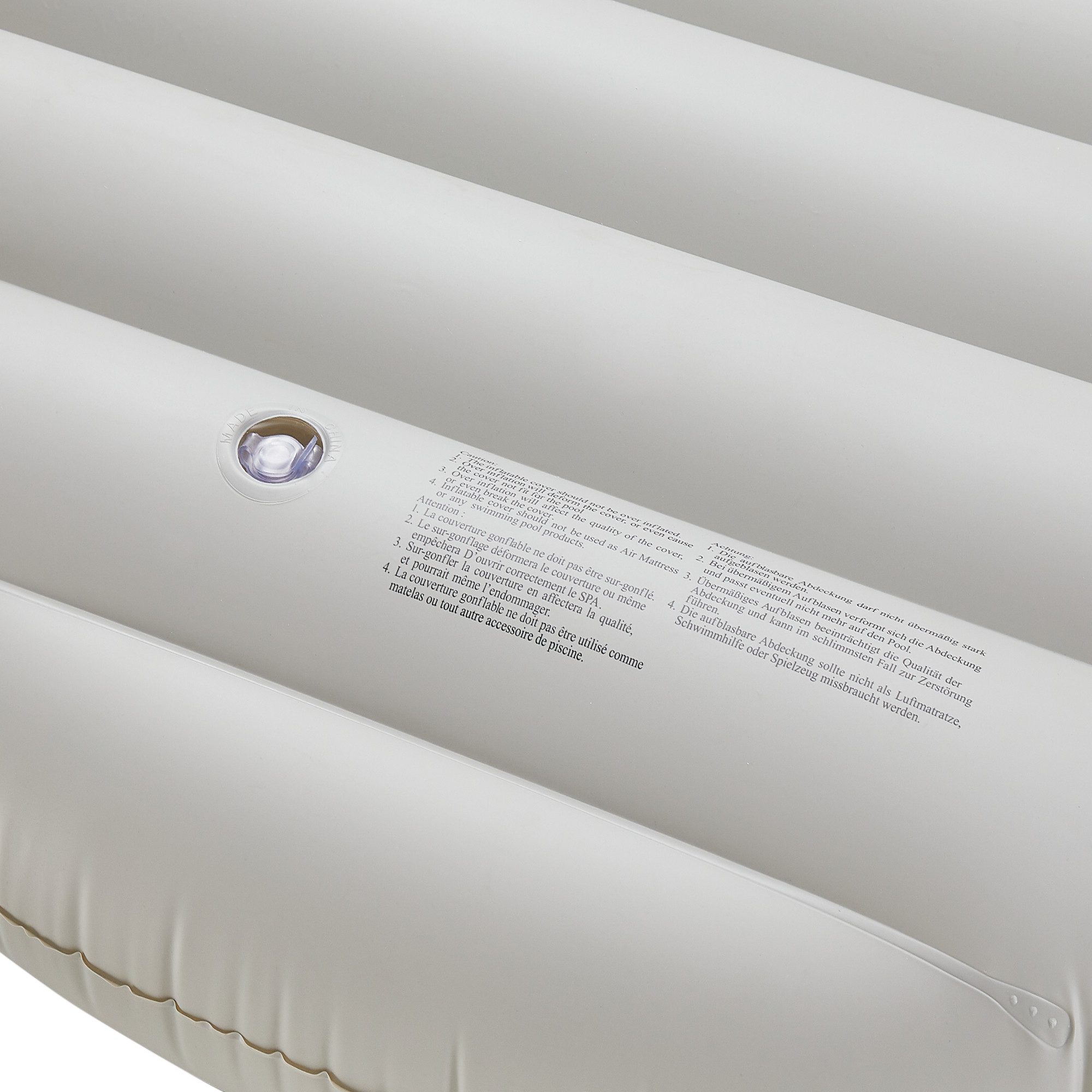 Arebos Pool-Abdeckplane Thermoabdeckung für Whirlpools, schwarz, Whirlpoolzubehör für Pools