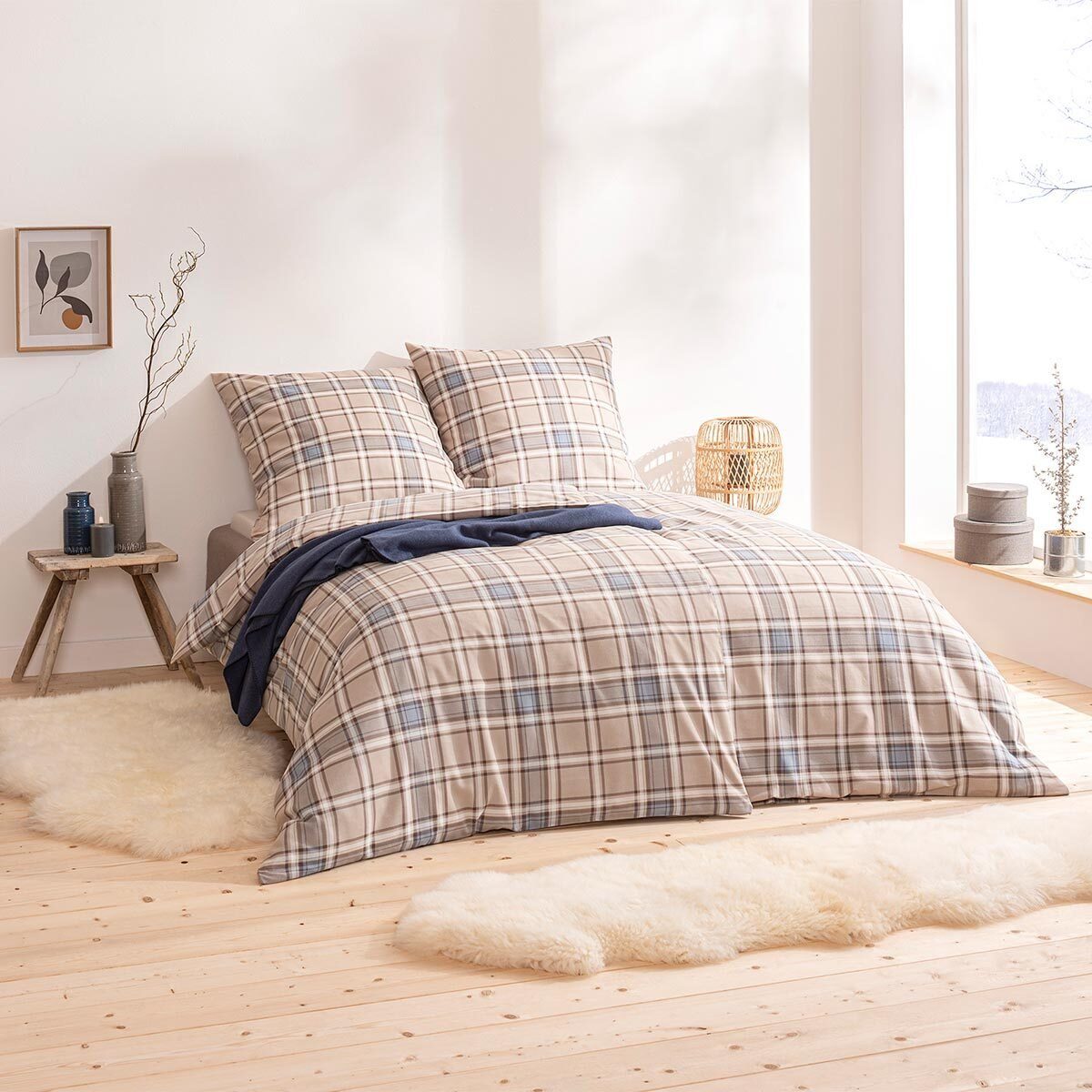 Estella Bettwäsche Quirin, Flanell, 2 teilig günstig online kaufen