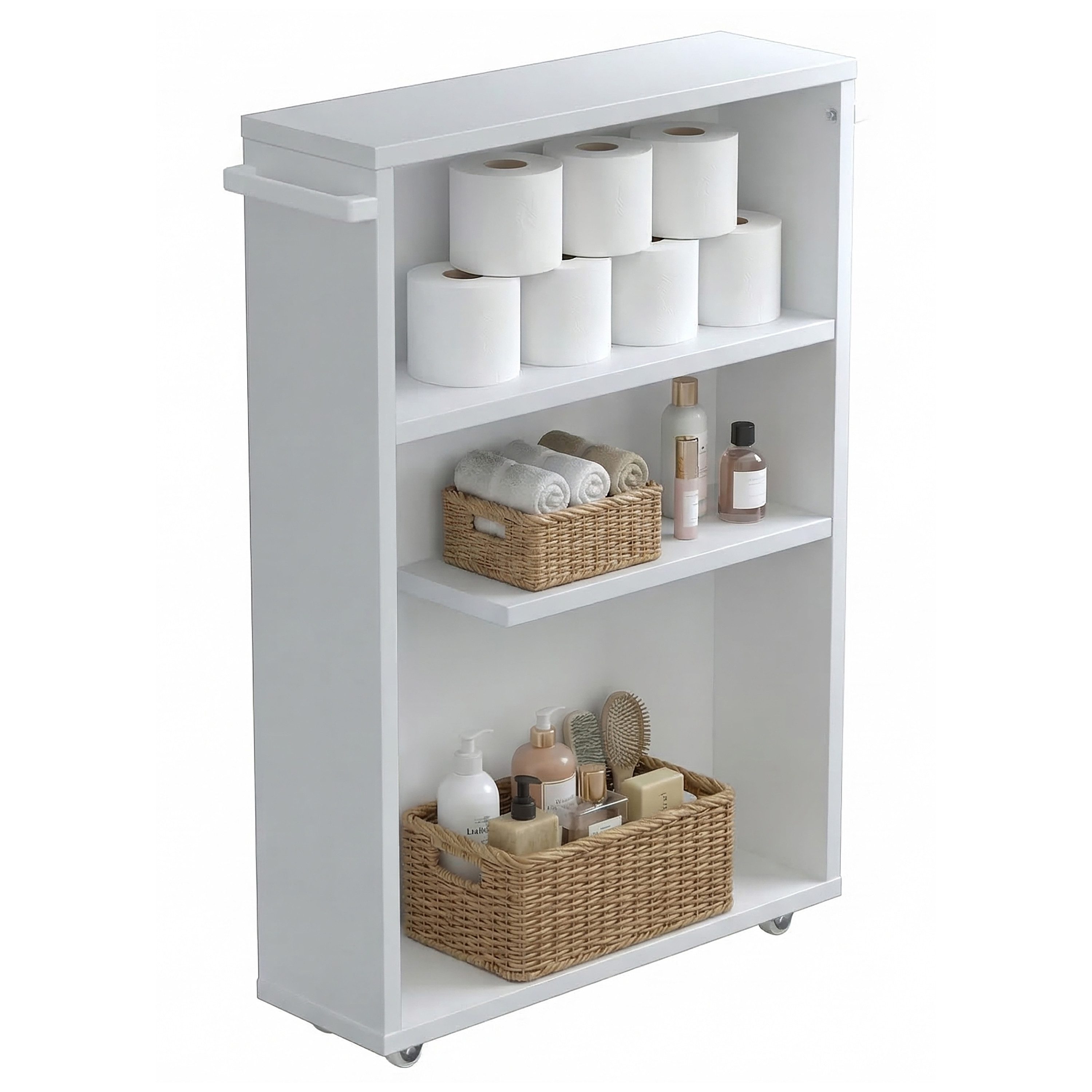 VCM Midischrank Holz Badschrank Nischenregal Nilari 61 x 20 x 45 günstig online kaufen