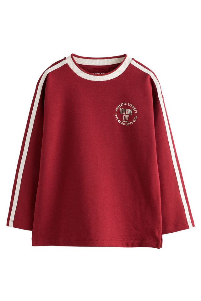Next Langarmshirt Langärmeliges Grafik-T-Shirt (1-tlg)