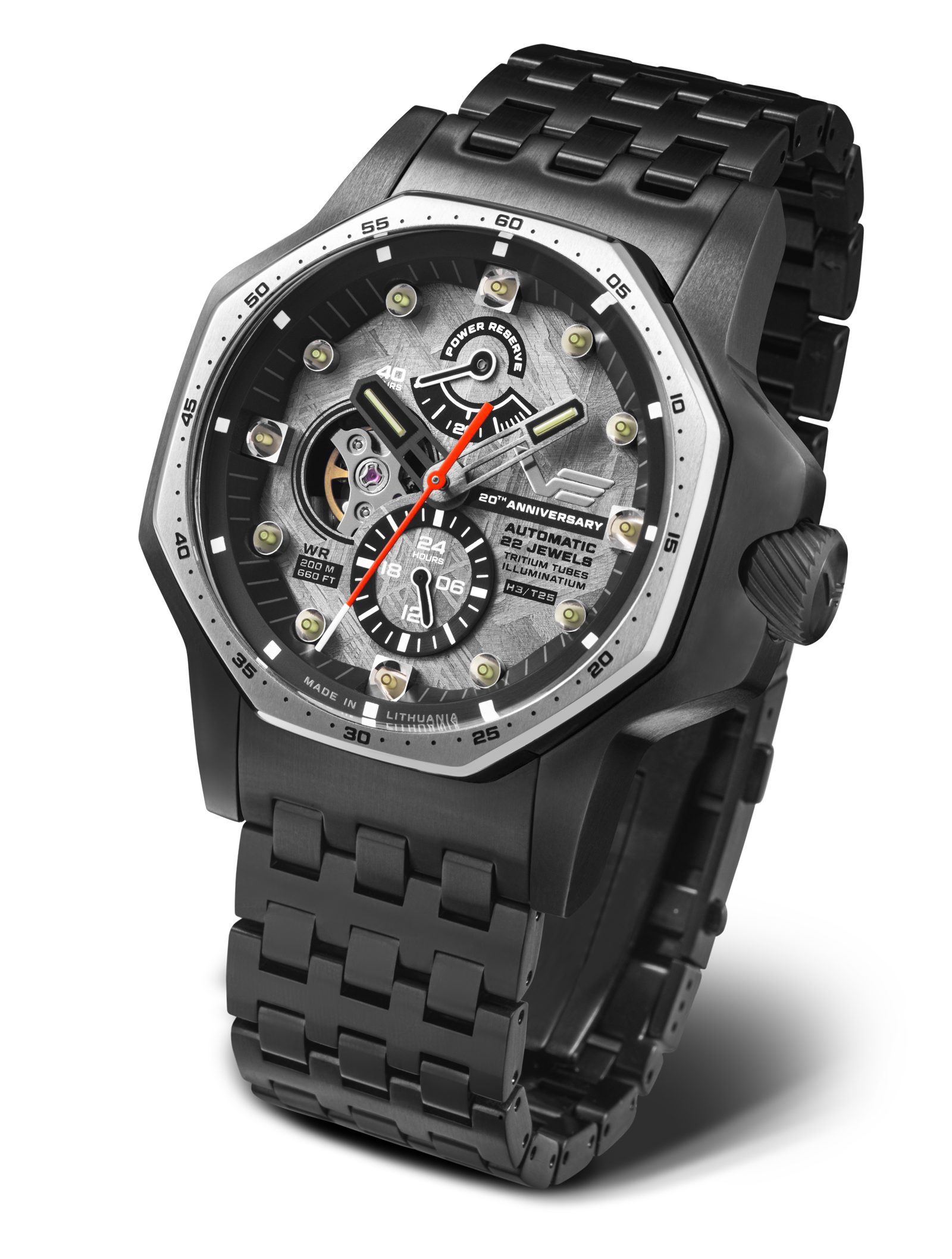 Vostok Europe Automatikuhr YN84-640E726, 20th Anniversary - Limited Edition Automatikuhr, Sammlerwert und exklusives Design - für Kenner - Made in Lithuania