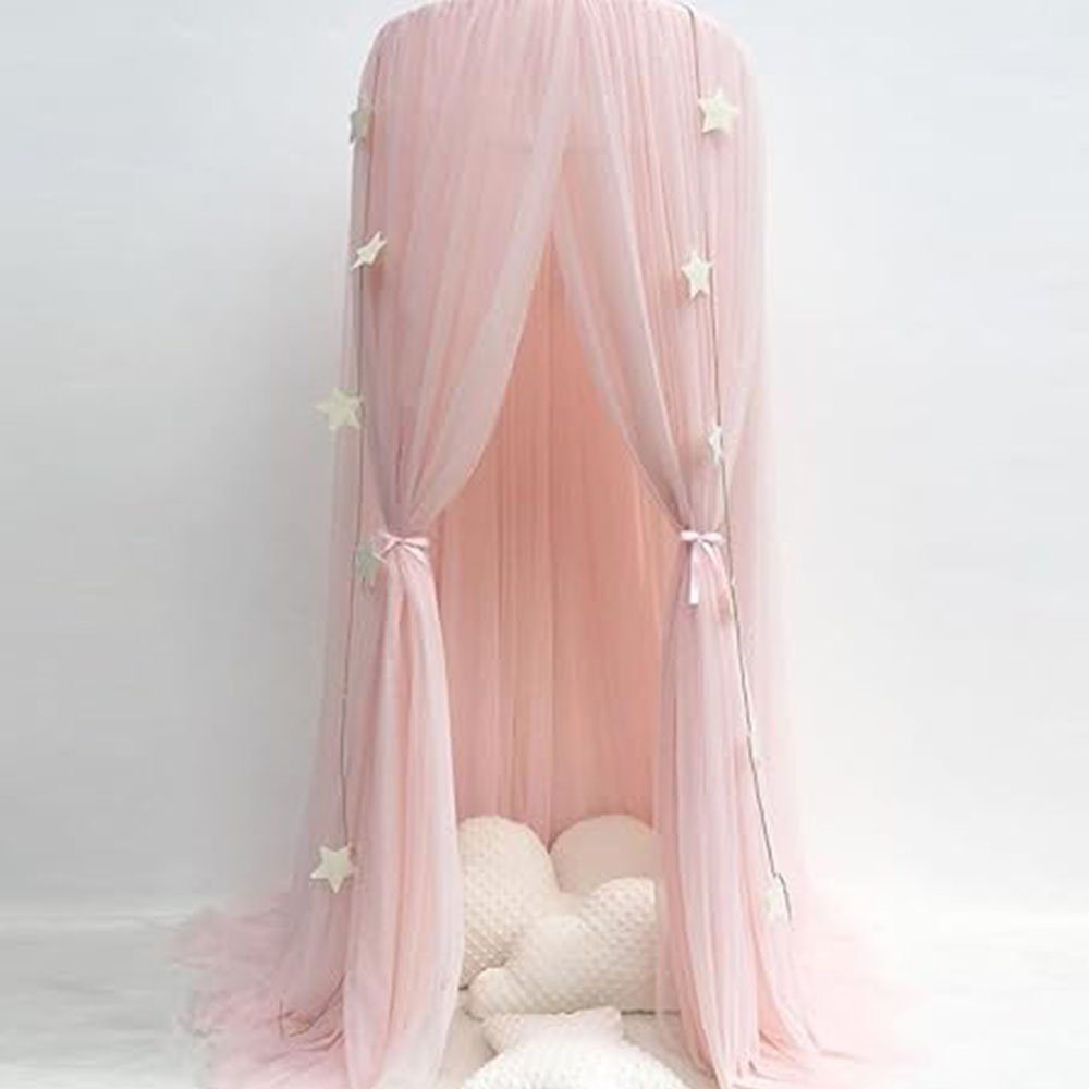 FELIXLEO Betthimmel Baldachin Kinderzimmer Deko Saumlänge 250cm*65 CM günstig online kaufen