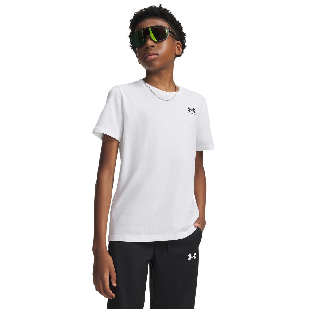 Under Armour® T-Shirt UA B SPORTSTYLE LC SS für Jugendliche geeignet, Kurzarm, mit Rundhalsausschnitt