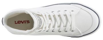 Levi's® LS2 S MID Plateausneaker mit farbiger Sohlen-Umrahmung, Freizeitschuh, Halbschuh, Schnürschuh