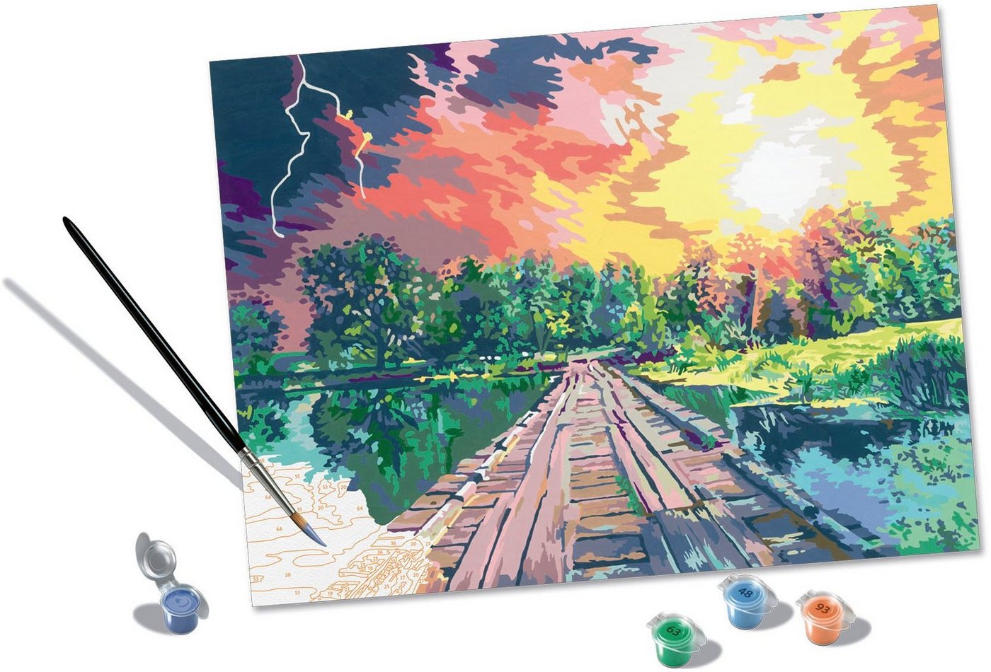 Thumbnail - Ravensburger Malen nach Zahlen CreArt, Magical Light, Made in Europe