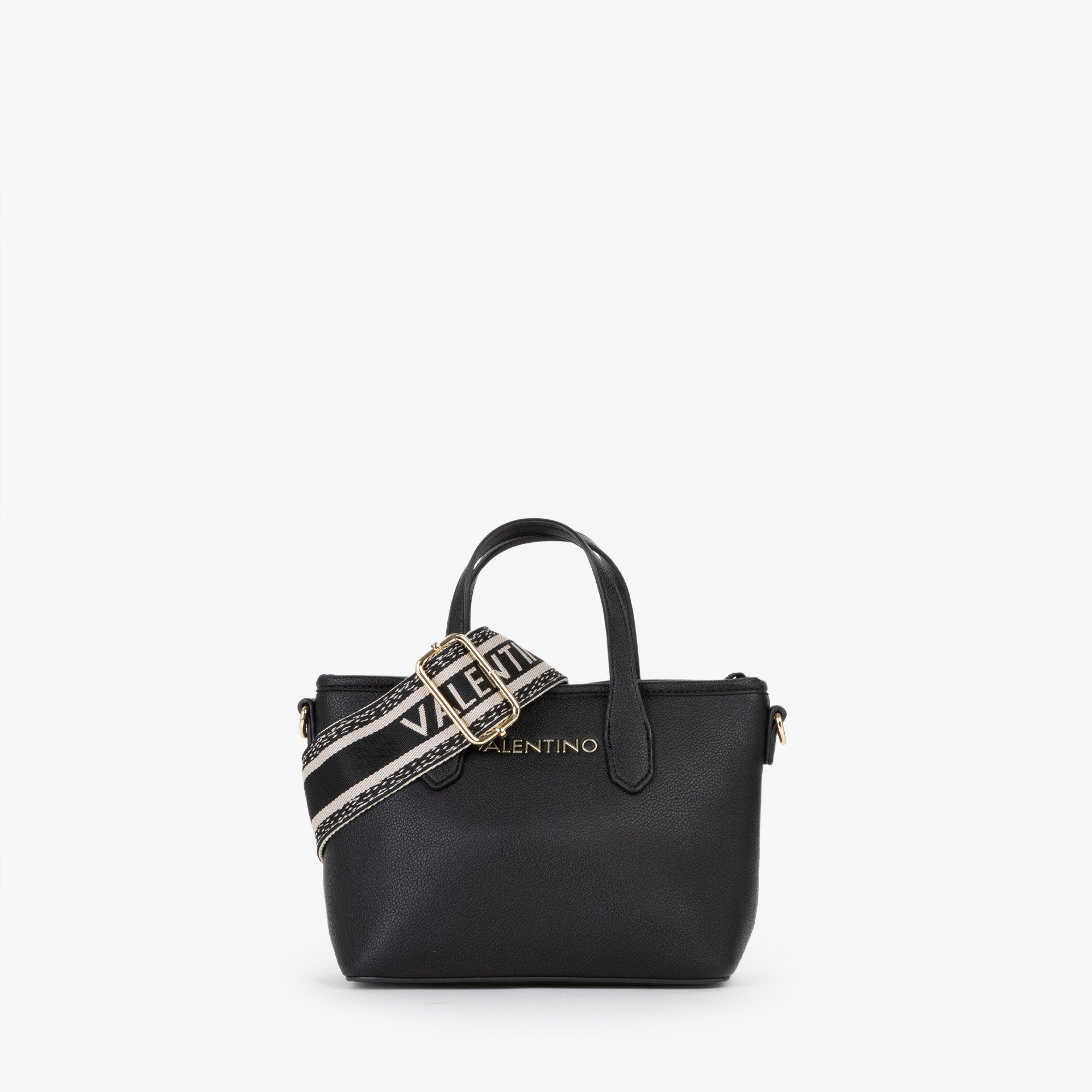 VALENTINO BAGS Shopper DEA RE, Damen Umhängetasche mit kontrastfarbigem Umhängeriemen