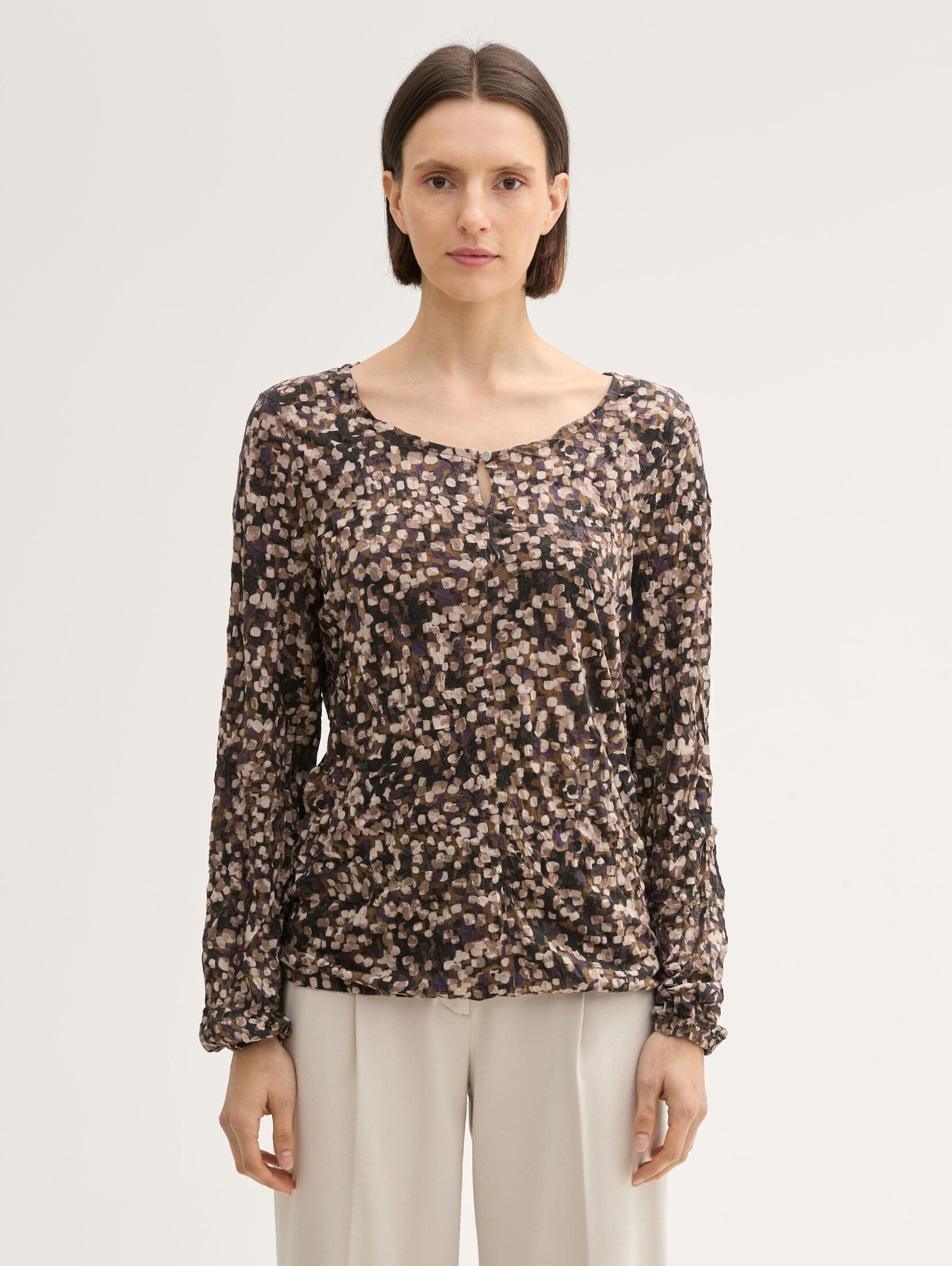 Langarmshirt Langarmshirt in Knitteroptik