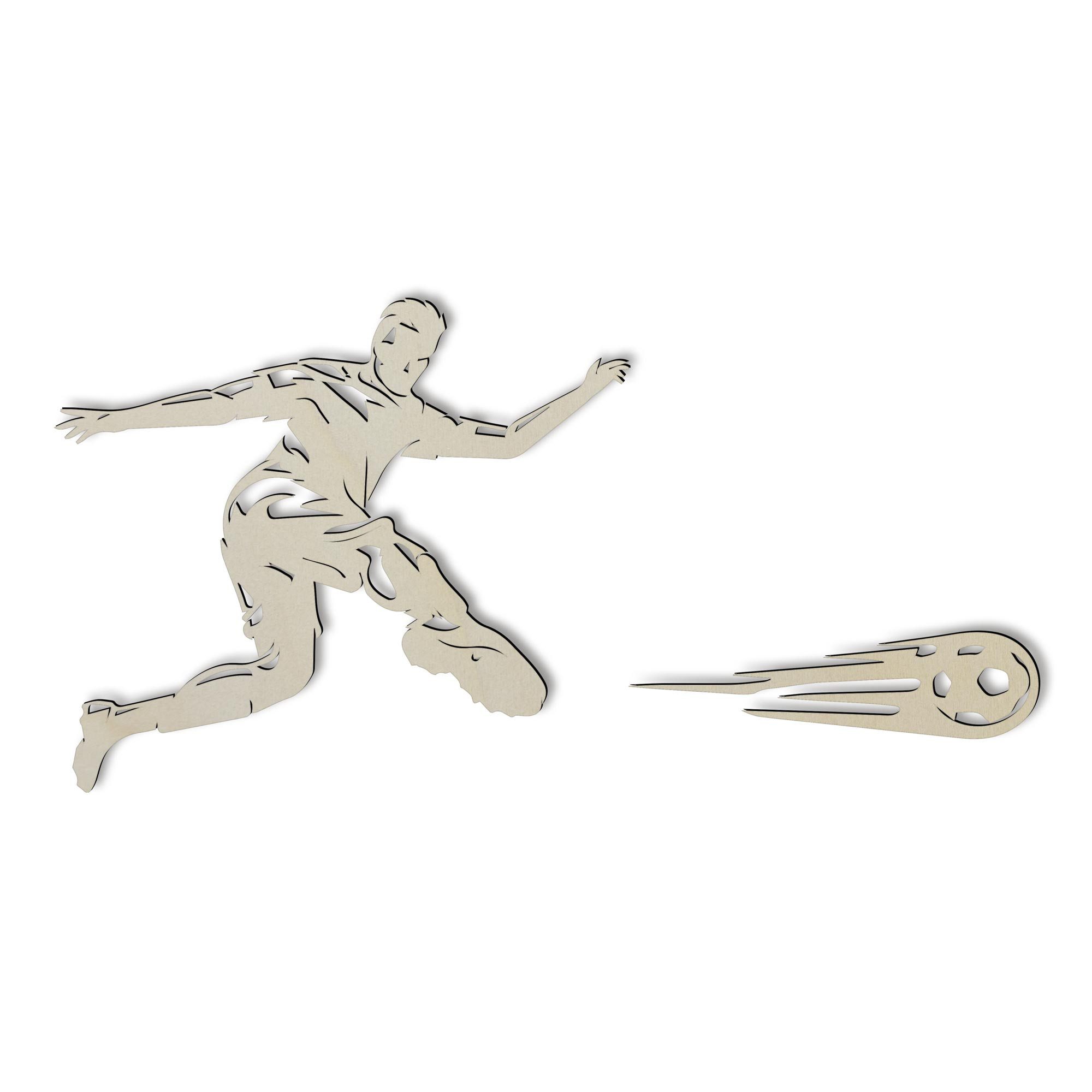 Namofactur LED Dekolicht Fußball Farbwechsel Wand Deko Kicker, LED fest int günstig online kaufen