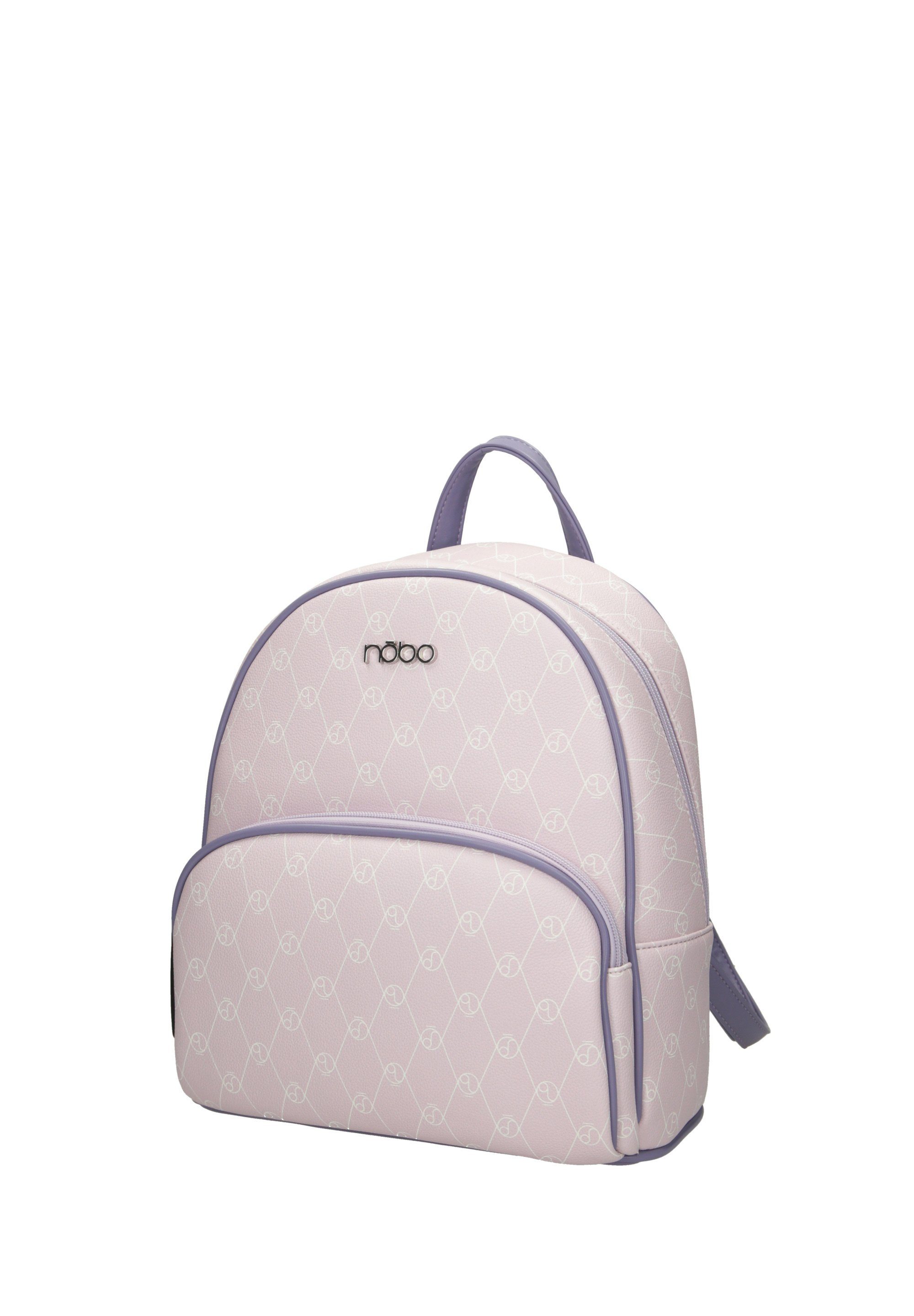 Monogram NOBO Rucksack purple