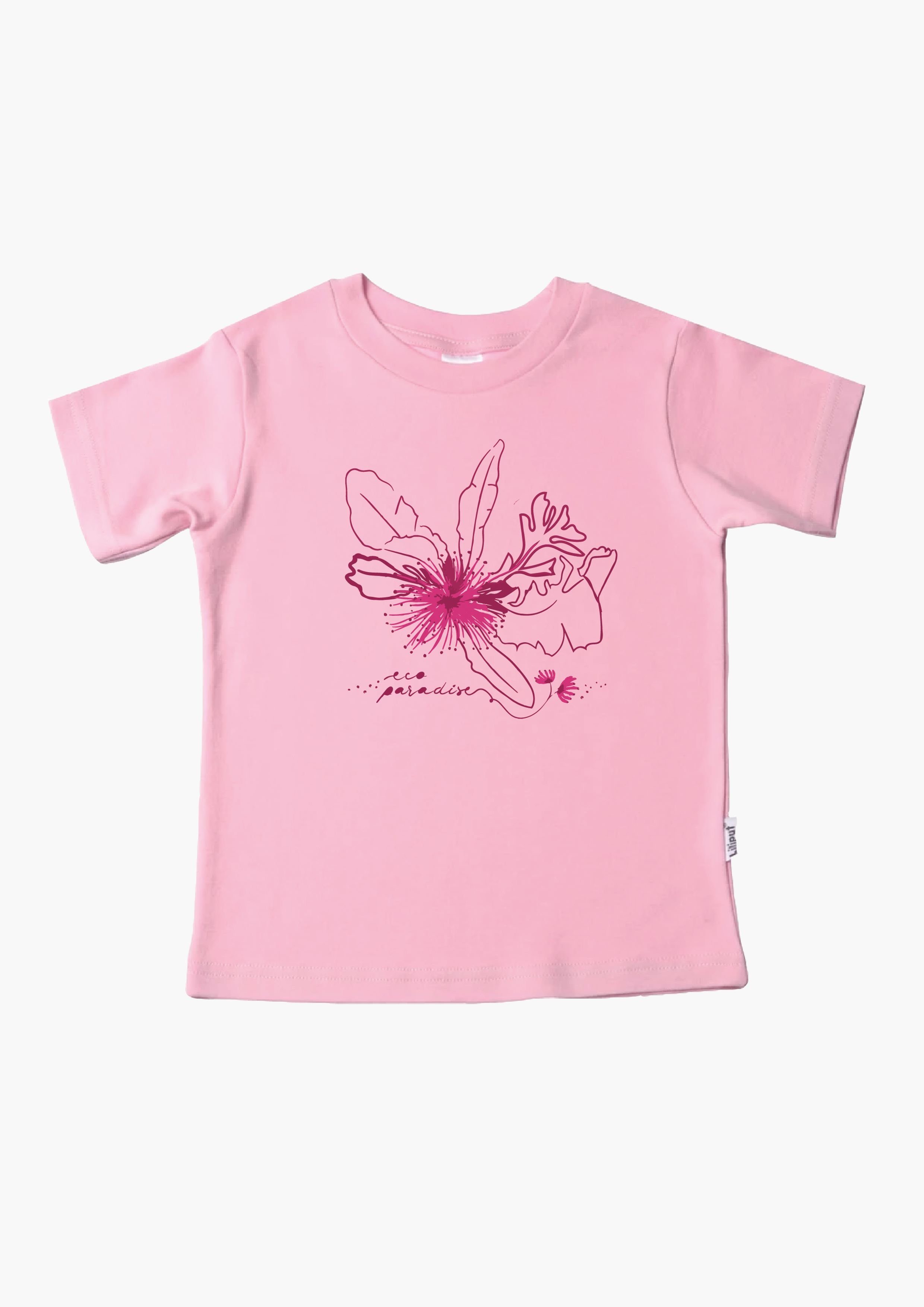 Liliput T-Shirt Blume aus Bio-Baumwolle Paradise