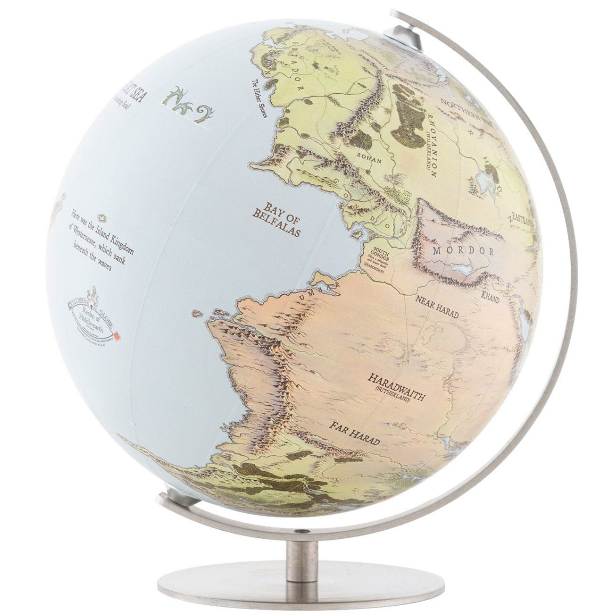 Columbus Globus Columbus Mini-Globus Mittelerde 12cm