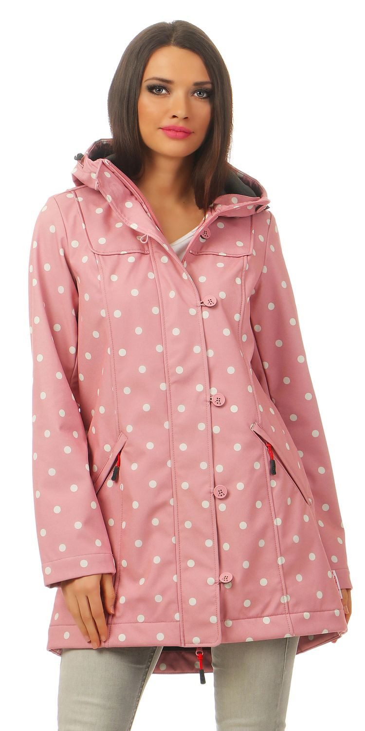 Softshelljacke Blutsgeschwister Wild Weather Long Damen Jacke Mantel