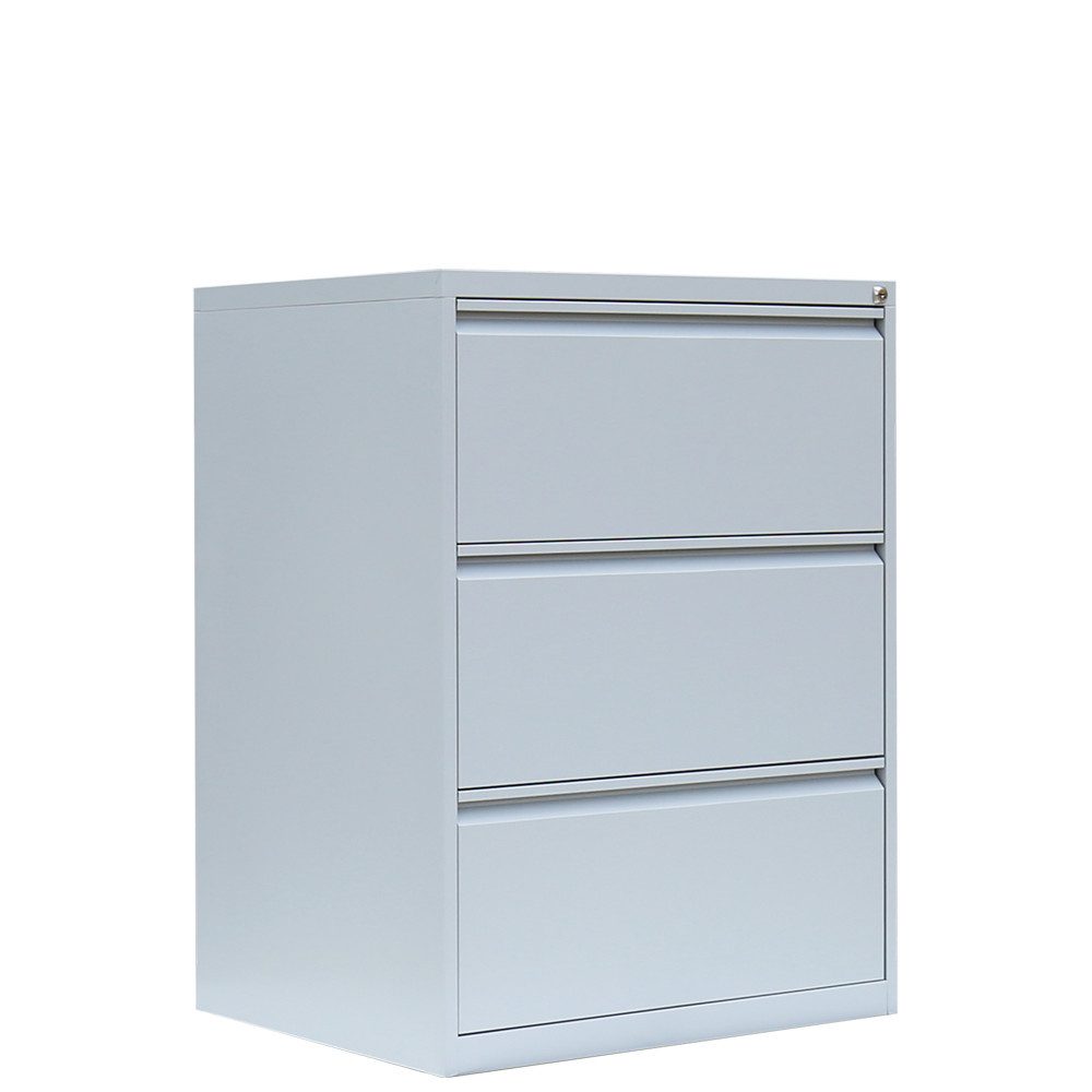 Steelboxx Hängeregisterschrank Büro Hängeregistratur Schrank 101x76x62cm (HxBxT) mit 3 Schüben (1-St) Hängeregisterschrank