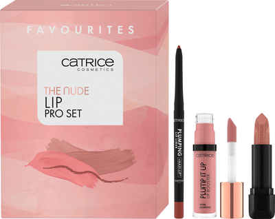 Catrice Lippenstift-Set The Nude Lip PRO Set, 3-tlg.