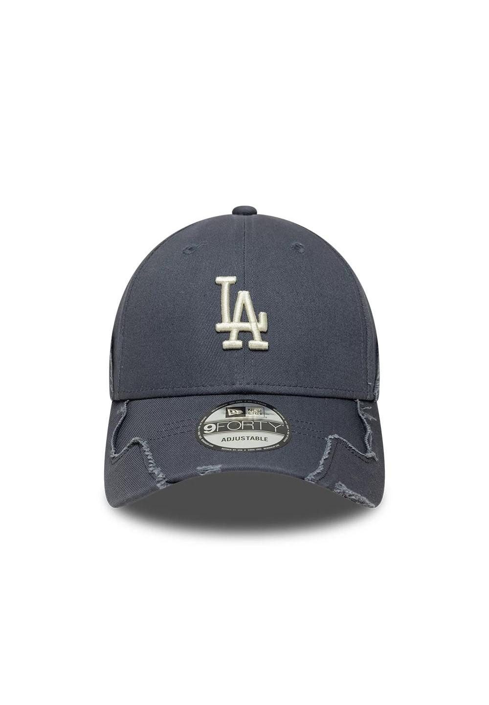 New Era Baseball Cap Los Angeles Dodgers Distressed 9Forty Cap New Era Grau (1-St)