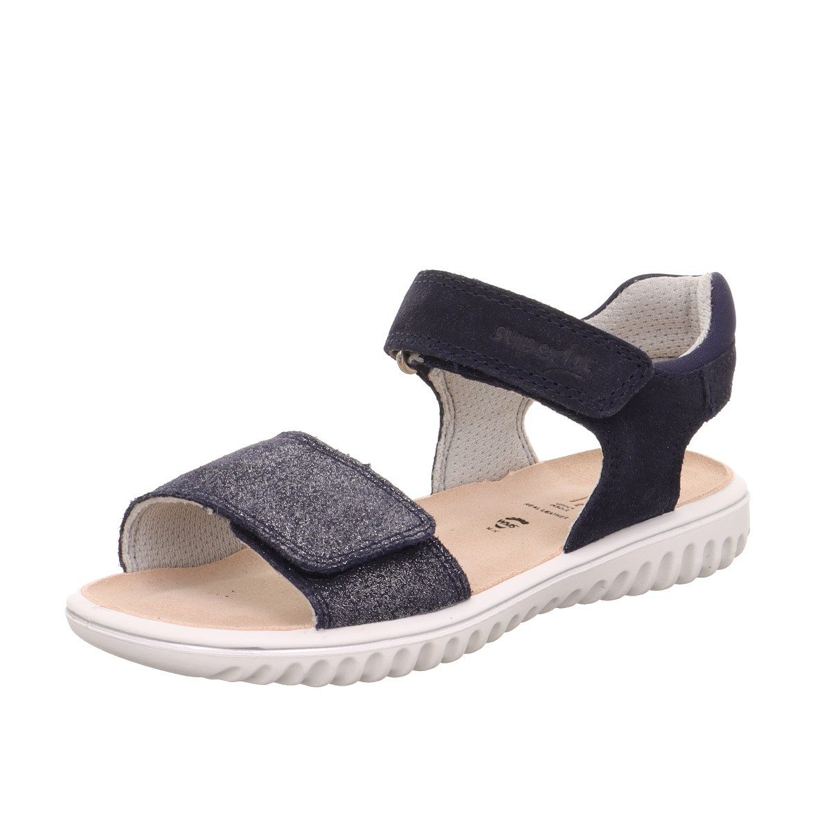 Superfit Superfit Mädchen Sandale Leder blau EUR 25 Sandale
