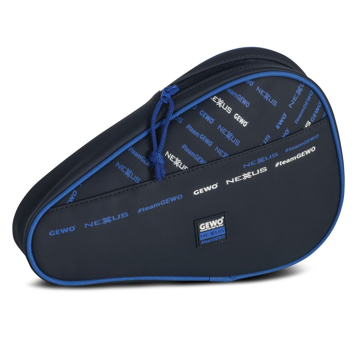 Schlägerhülle Nexxus Tischtennishülle für 1 Schläger, blau