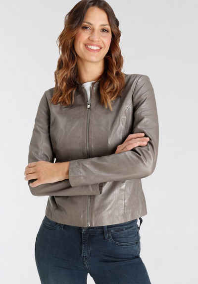 Günstige braune Lederjacken für Damen online kaufen | OTTO