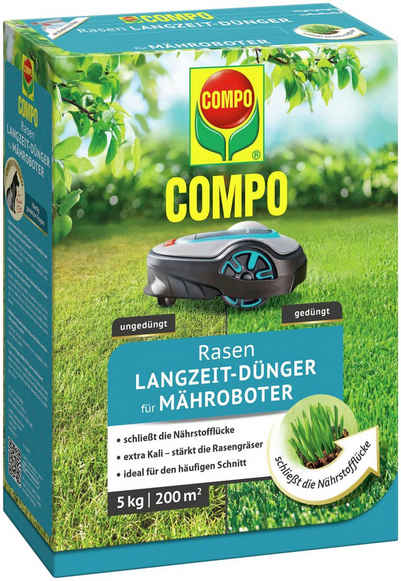 Compo Rasen-Langzeitdünger, für Mähroboter, 5 kg