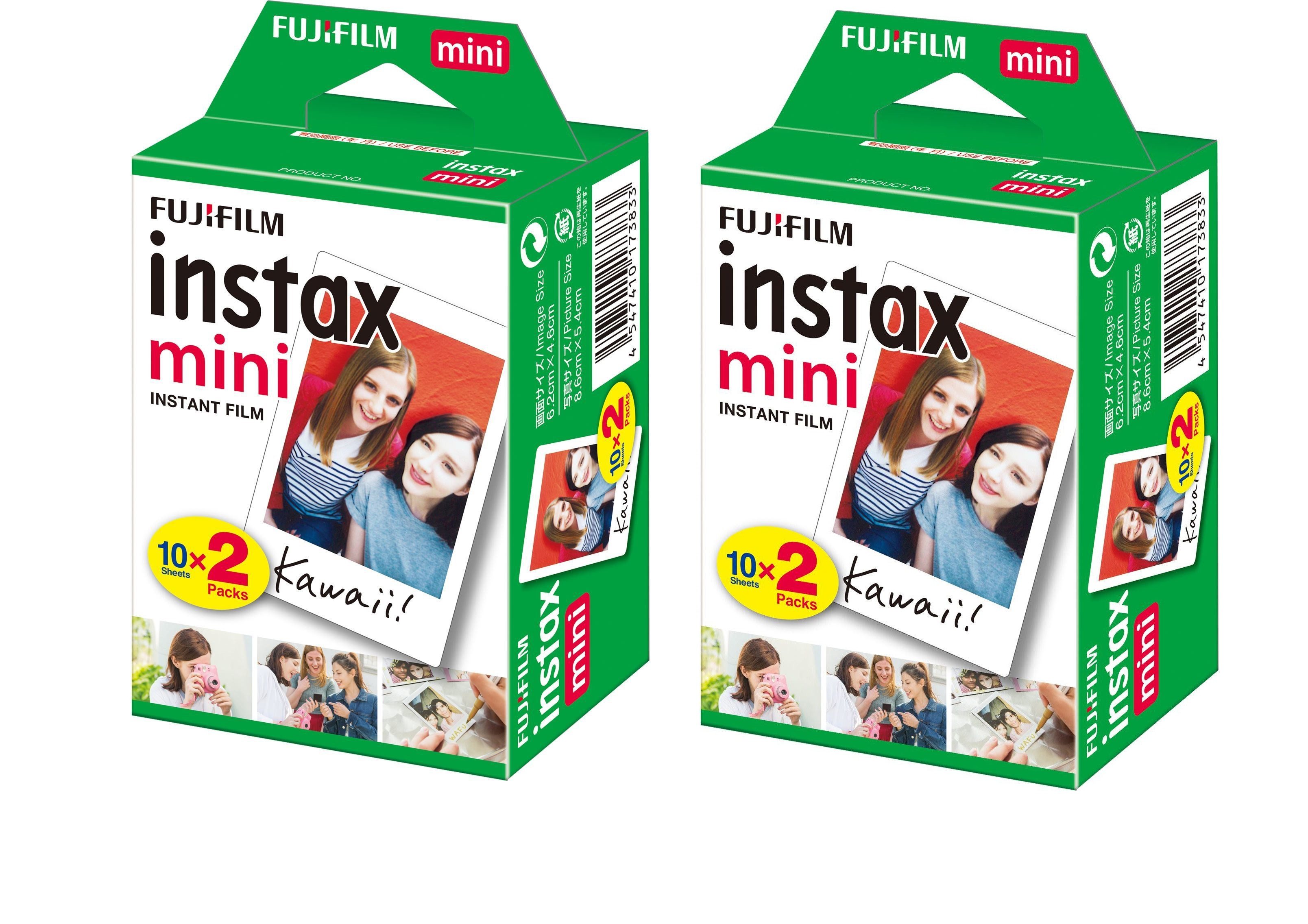 FUJIFILM Фото бумага 2x Fujifilm Instax Film Mini 2x10 Blatt, glänzend (16567828)