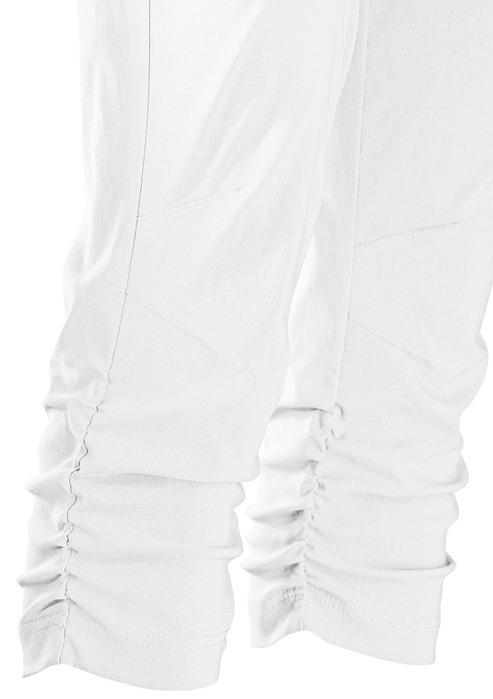 Stehmann Caprihose Maria-530-14060 elastischer Bund, seitliche Raffung am Bein, ohne Verschluss