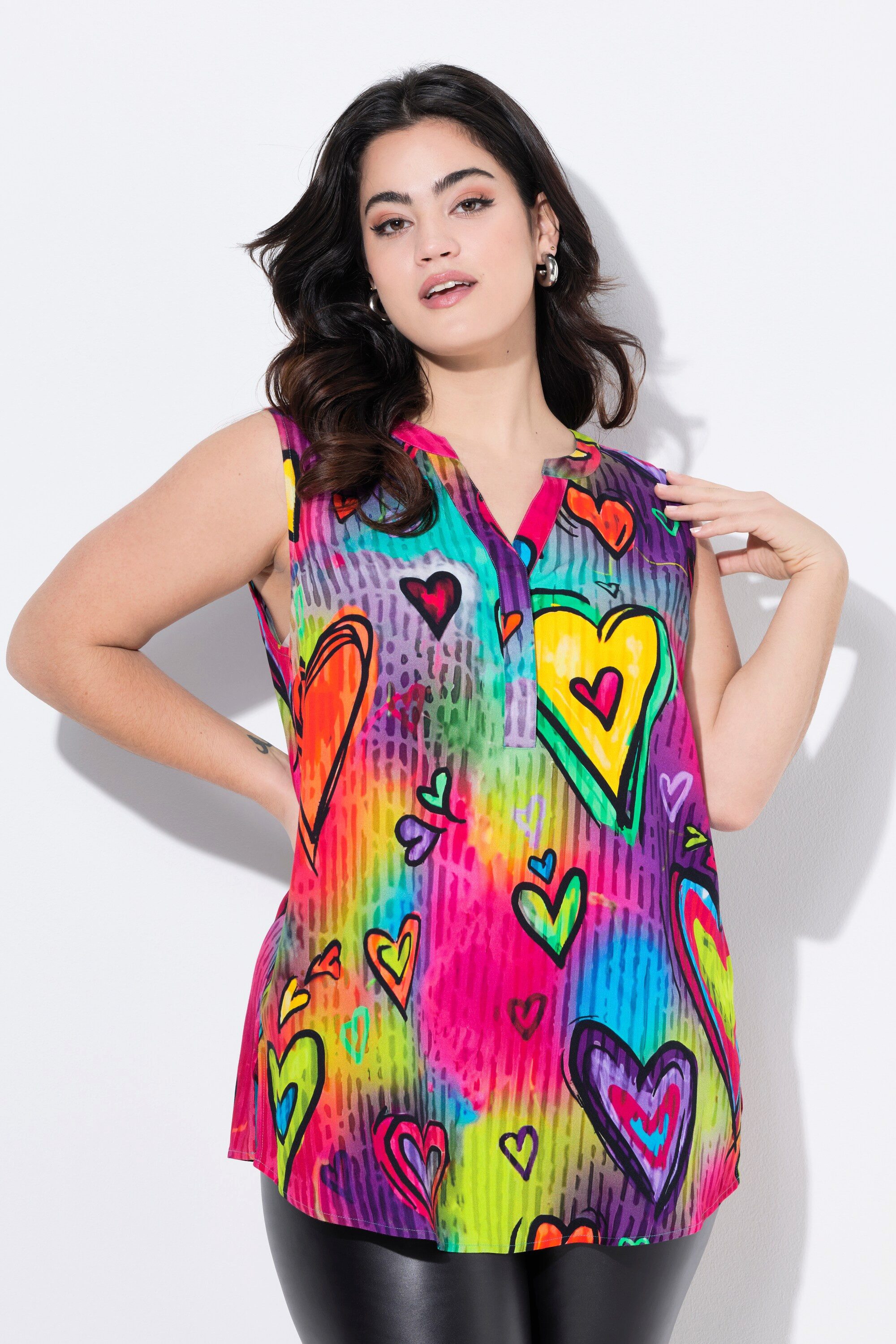 Angel of Style Spitzenbluse Bluse ärmellos günstig online kaufen