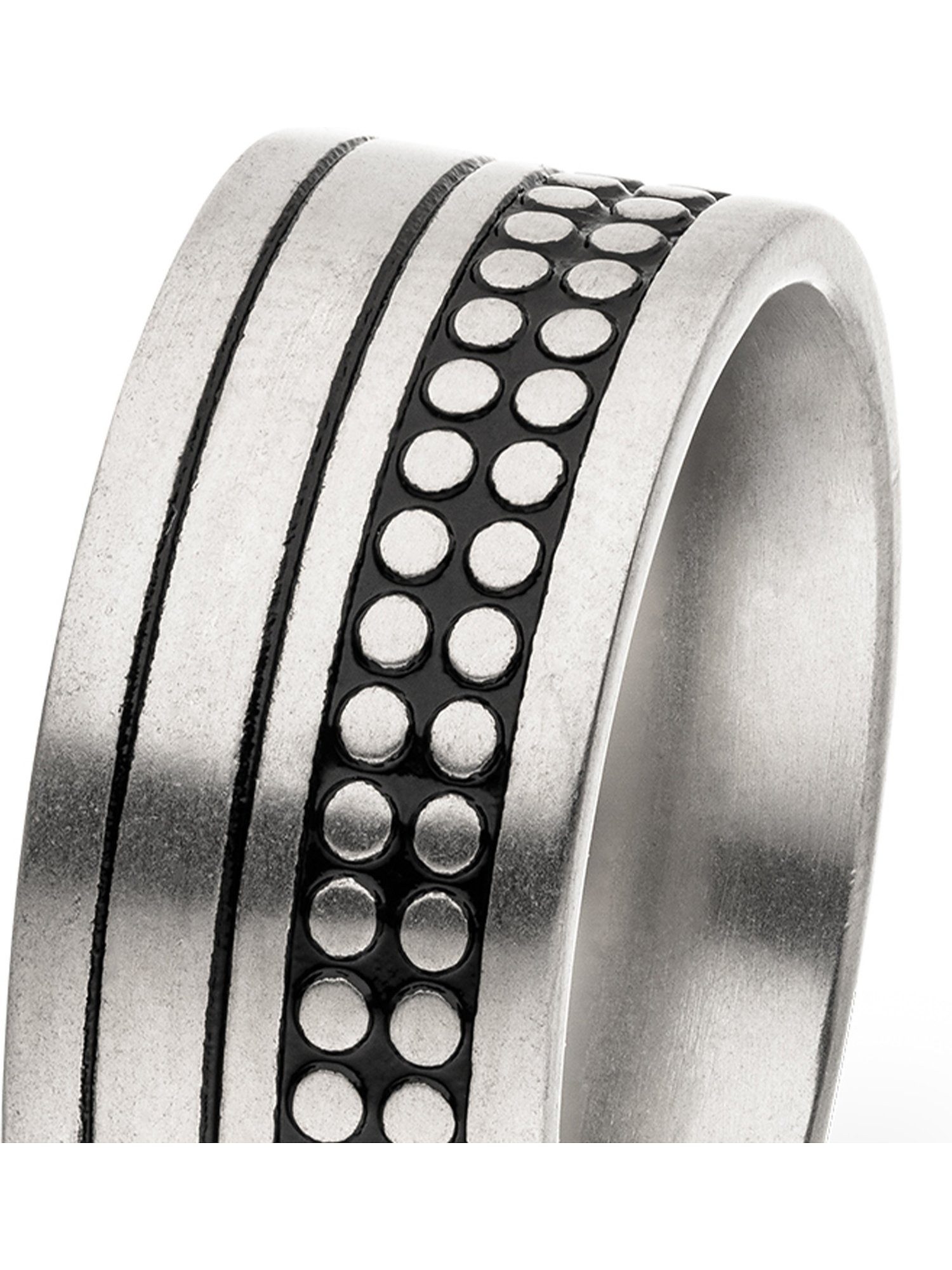 s.Oliver Fingerring S.Oliver Herren-Herrenring Edelstahl