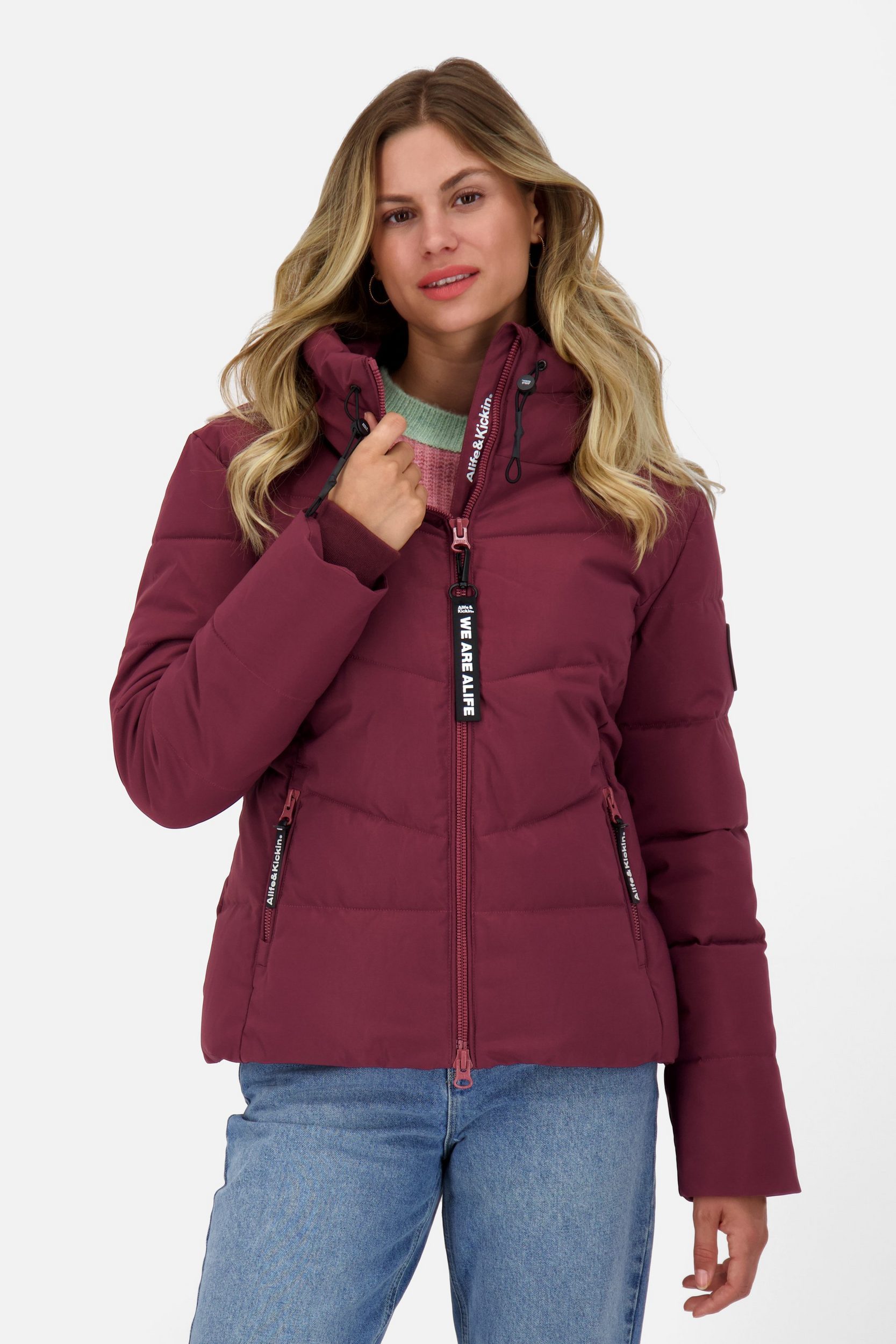 Alife & Kickin Steppjacke Michaela CS Winterjacke, Puffer Jacket